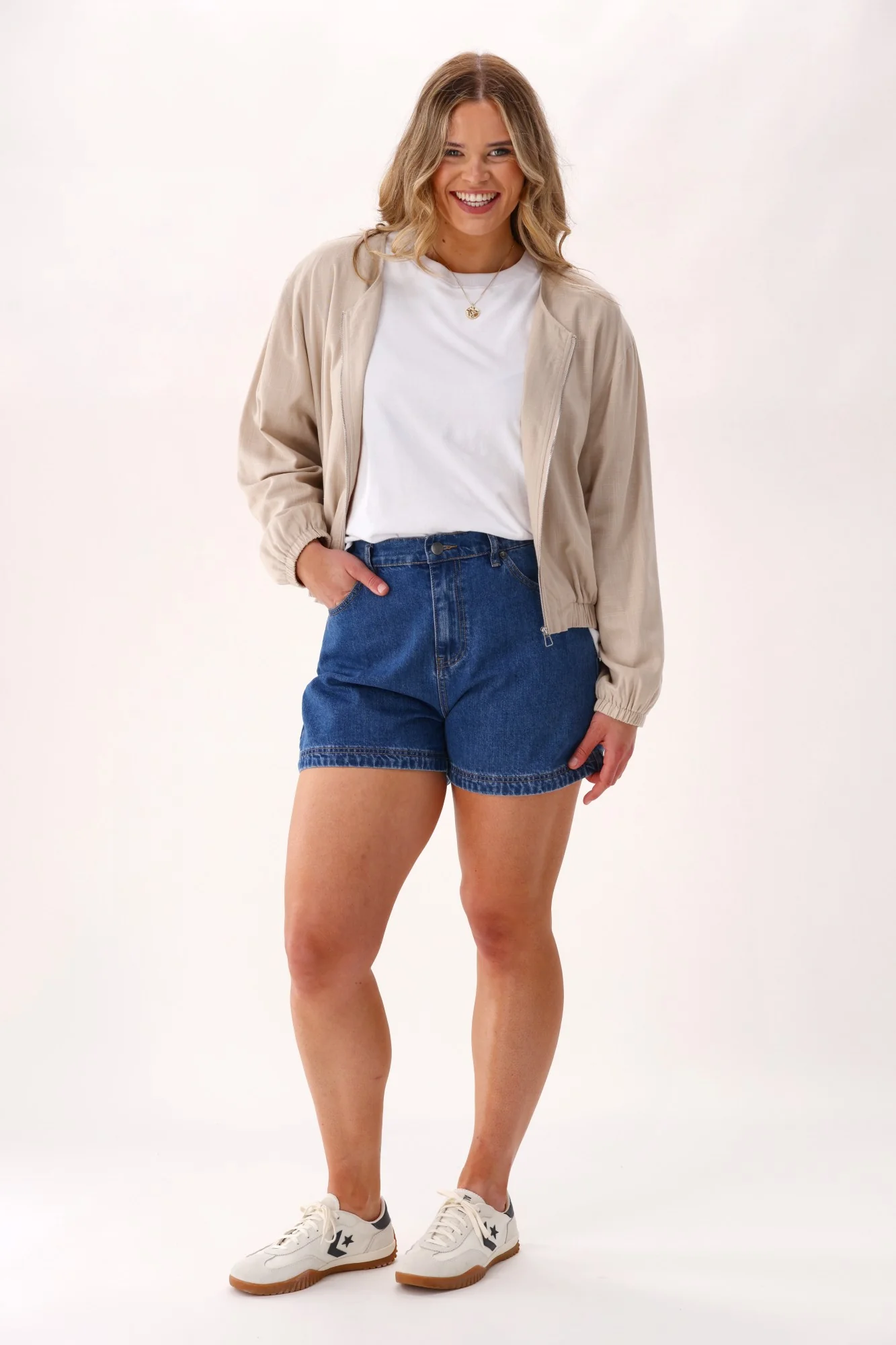 Shine On Label Carter Jacket Natural - Image 4