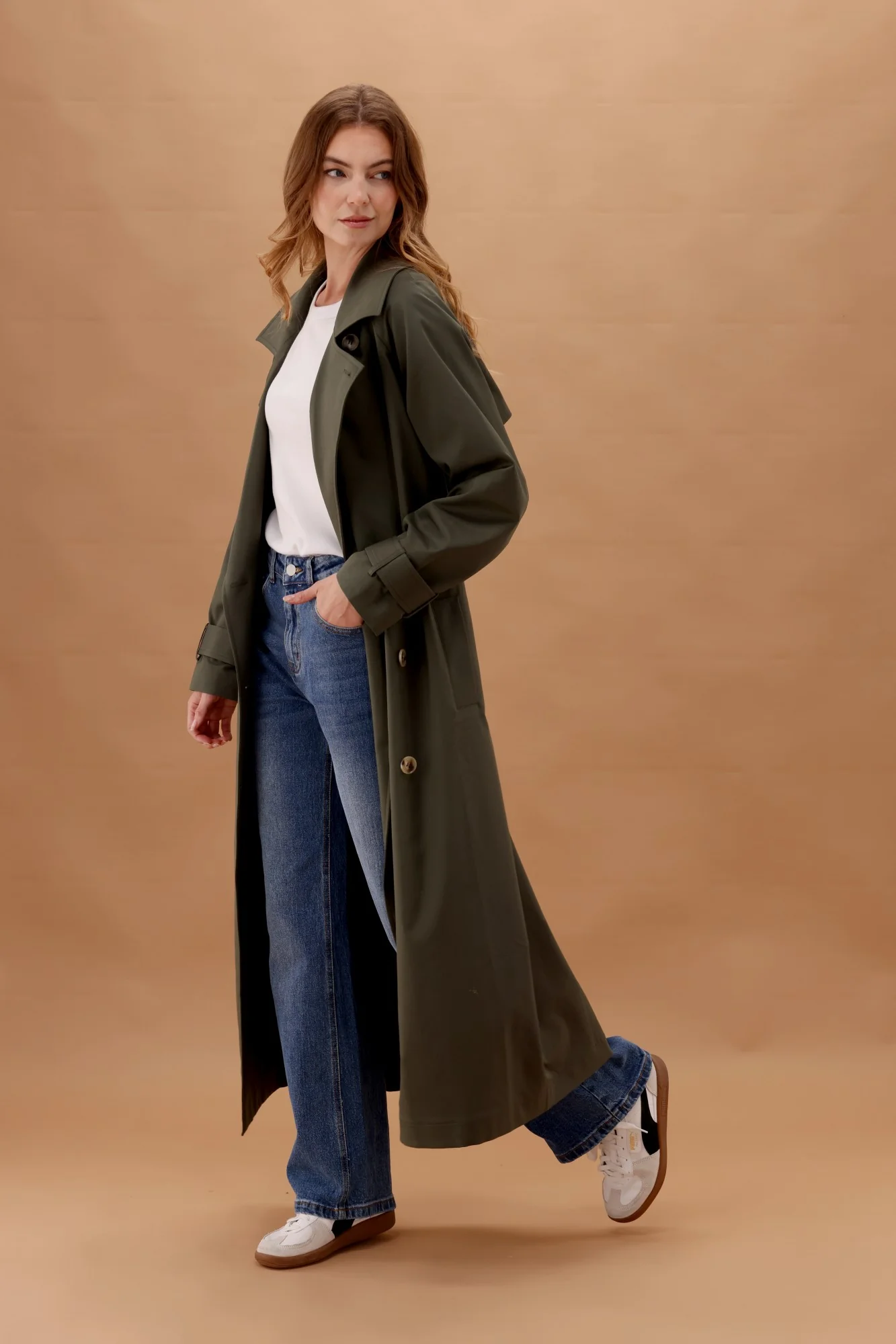 Shine On Label Chapel Classic Wide Leg Jeans Indigo - Image 5