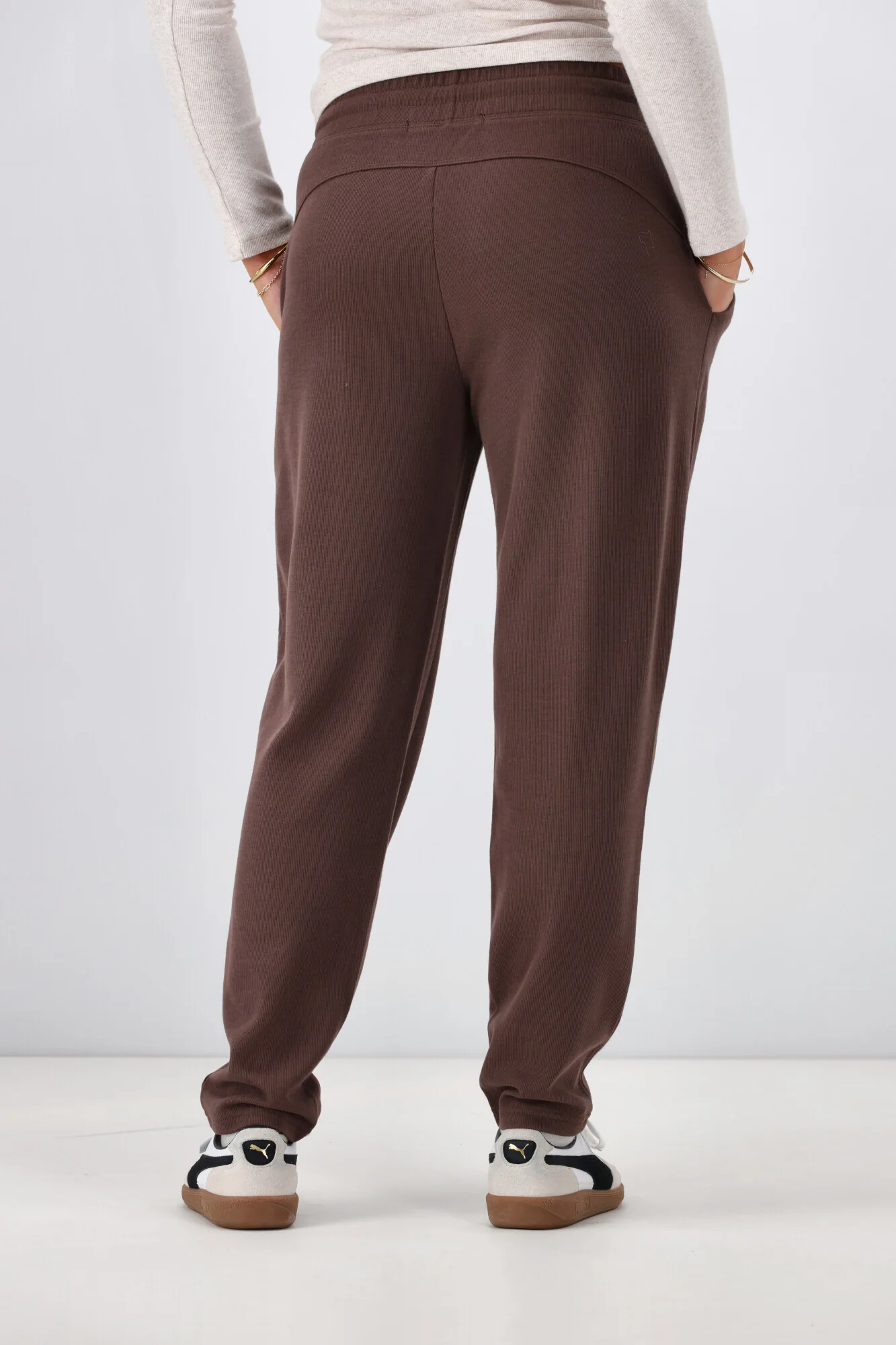 Shine On Label Chaylah Jogger Chocolate - Image 8