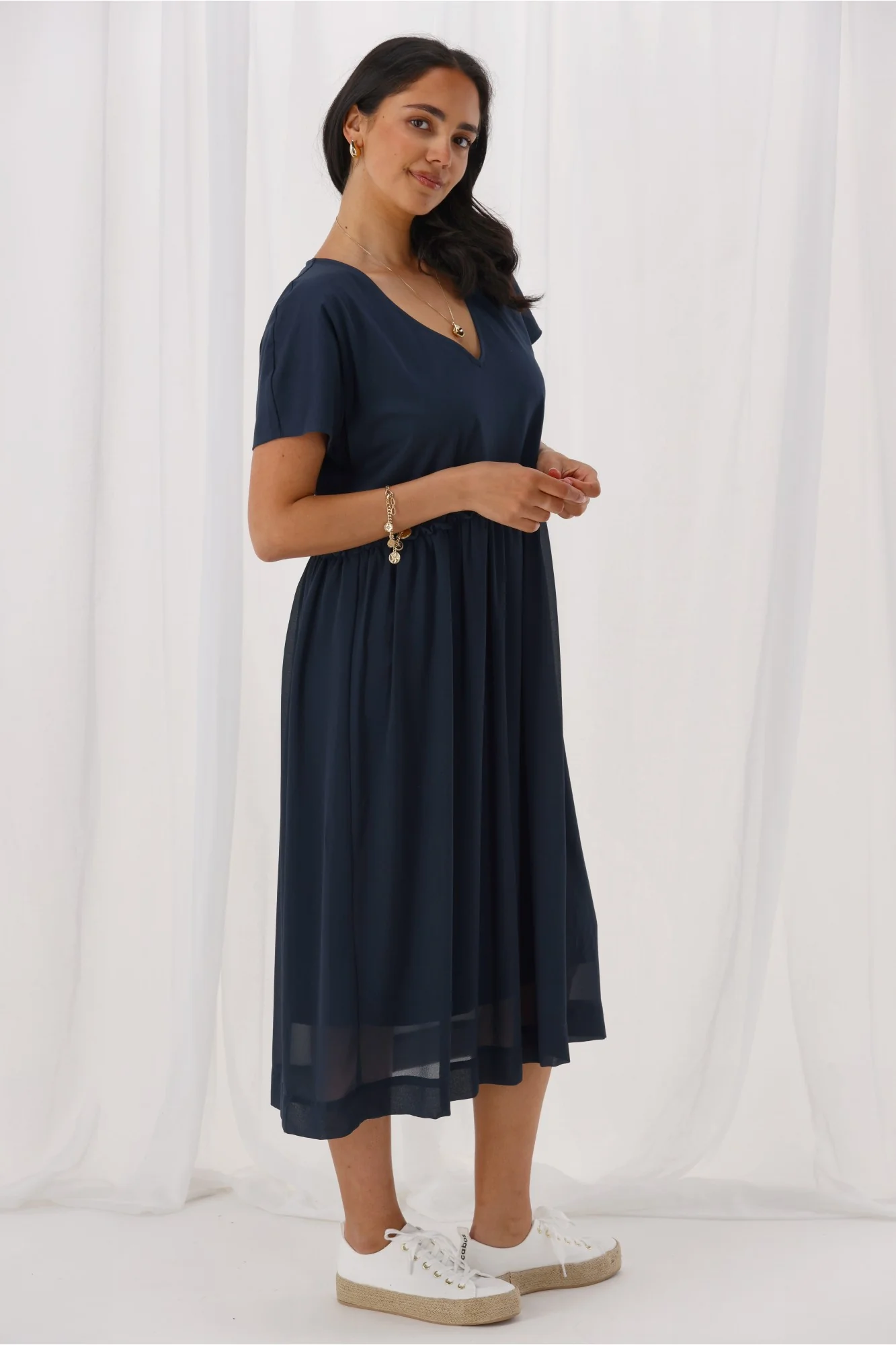 Shine On Label Cisco Empire Line Dress Midnight - Image 5