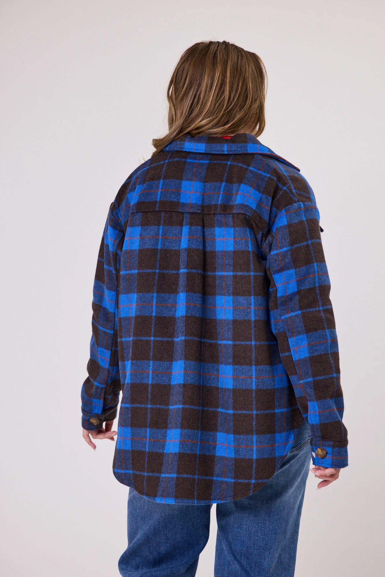 Shine On Label Corsica Shacket Check - Image 5