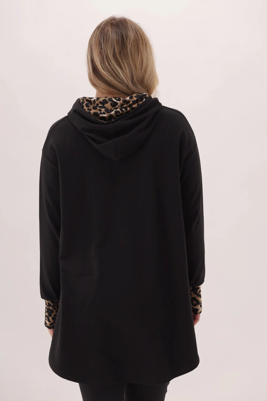 Shine On Label Discovery Hoodie Black - Image 7