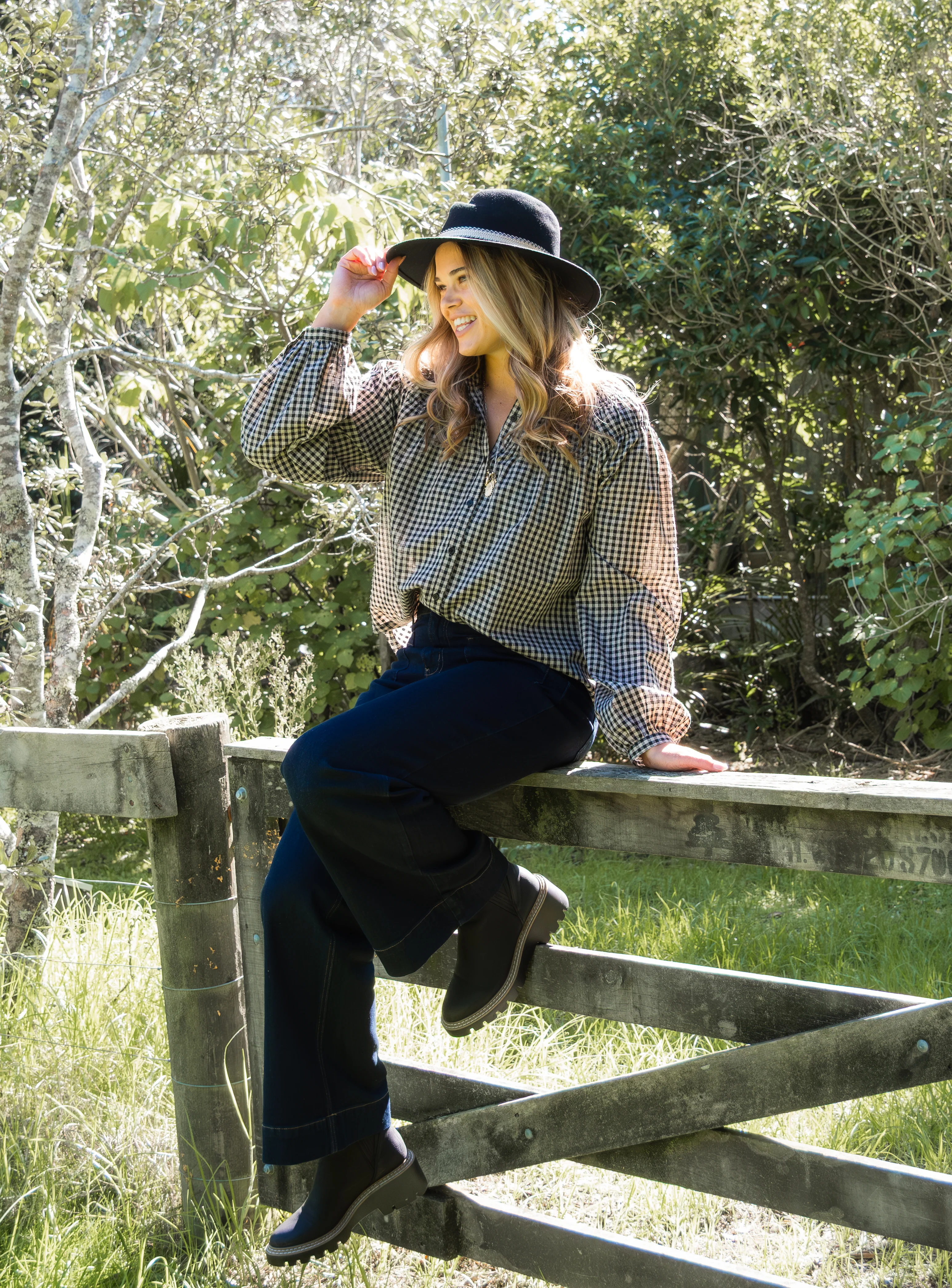 Shine On Label Dustline Shirt Check