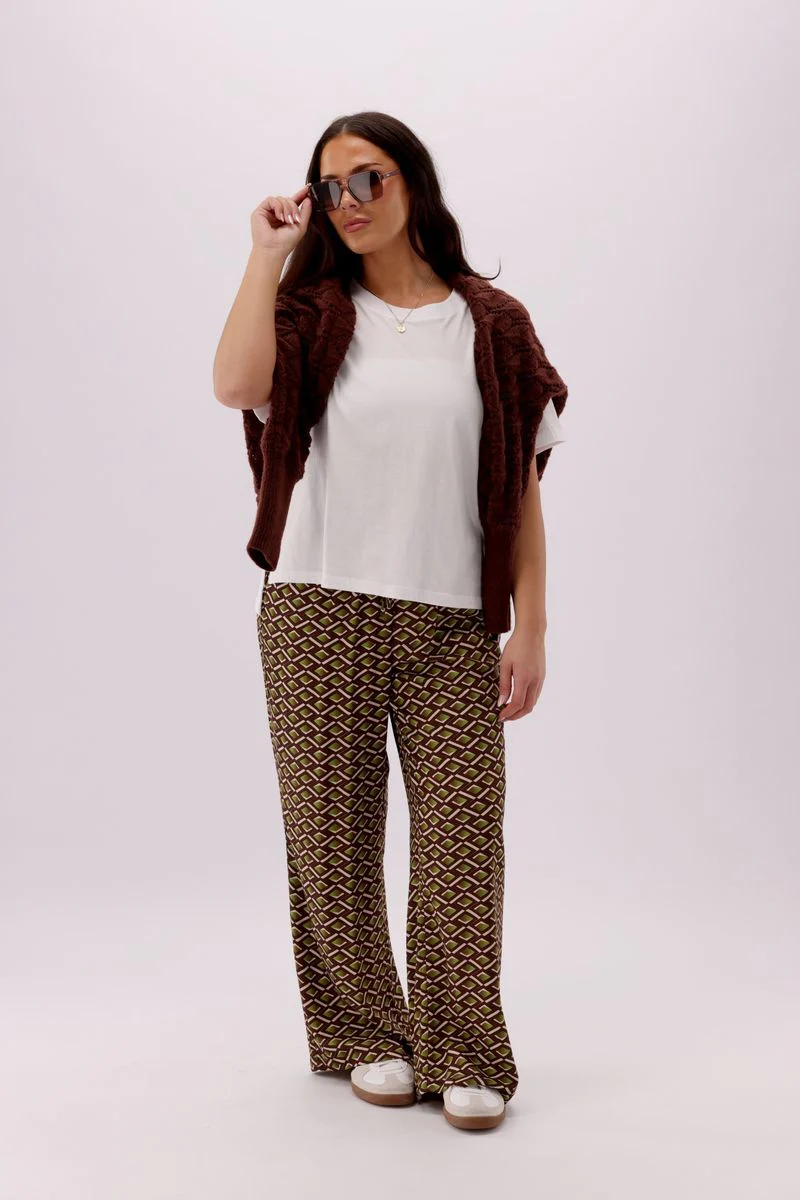 Shine On Label Haze Pant Geo Print - Image 7