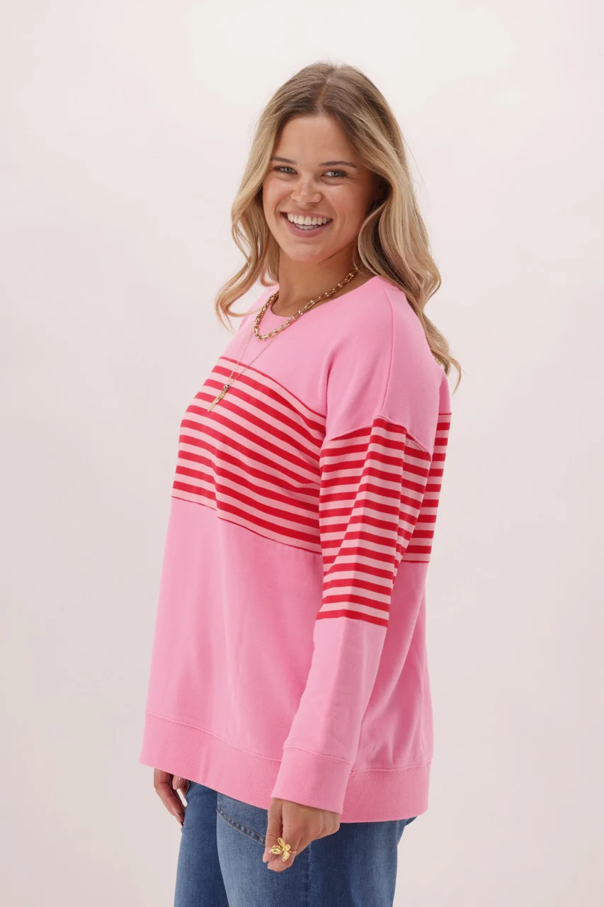Shine On Label Horizon Crew Pink - Image 4
