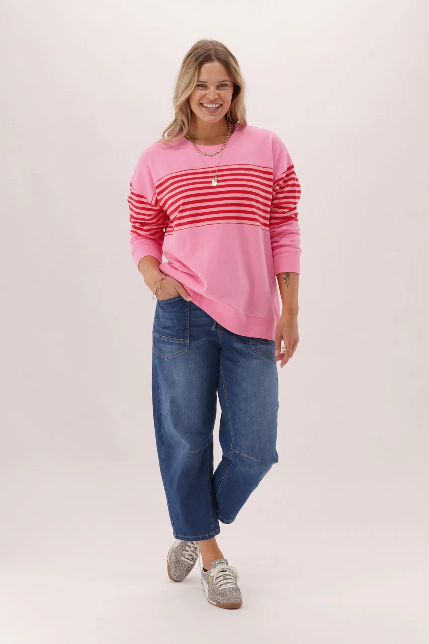 Shine On Label Horizon Crew Pink - Image 5