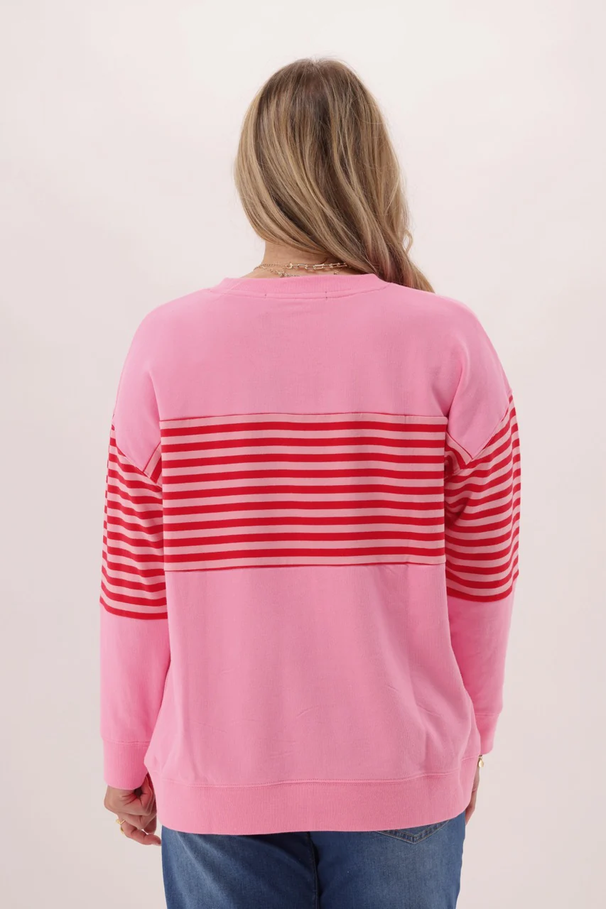 Shine On Label Horizon Crew Pink - Image 6