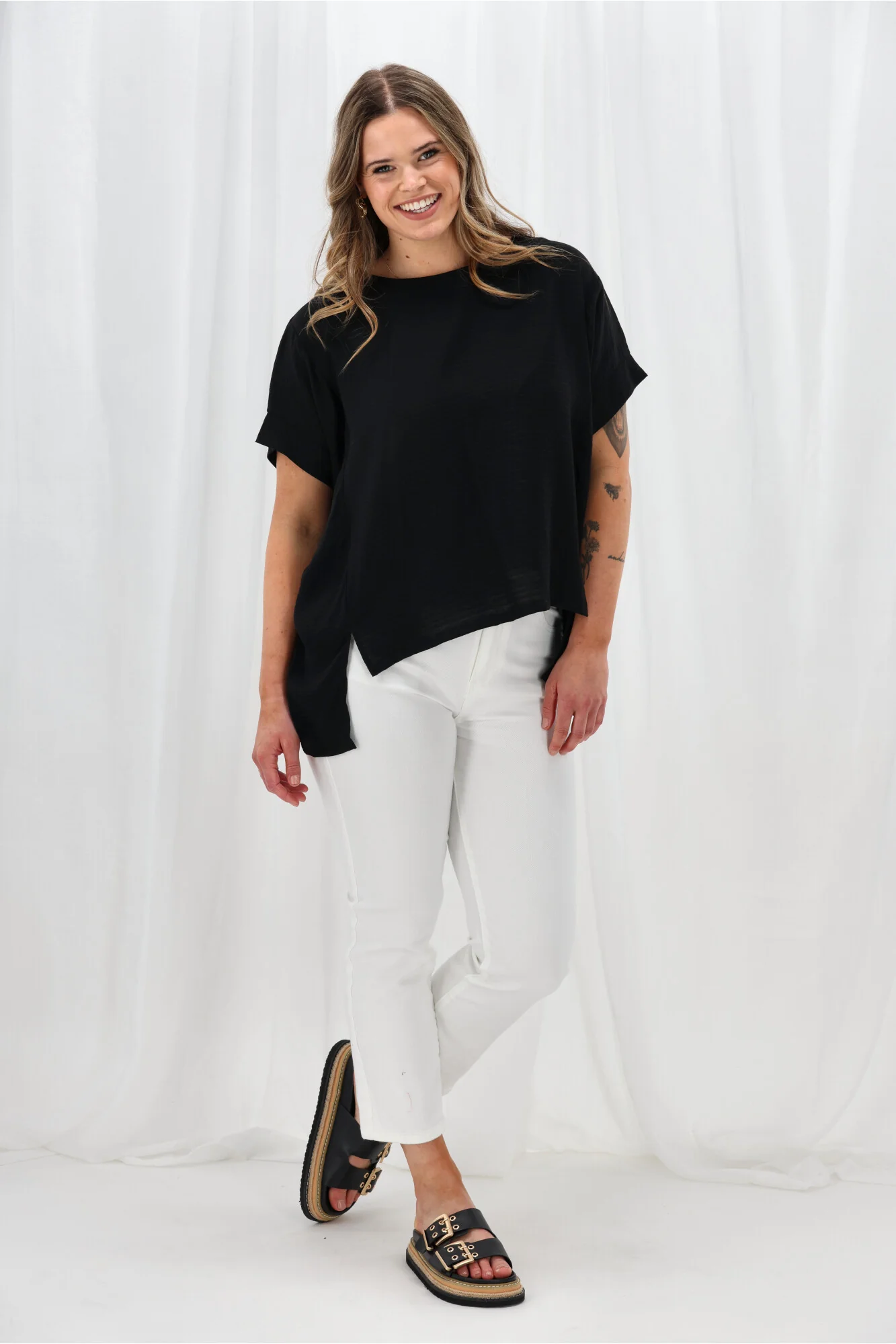 Shine On Label Kensington Top Black - Image 4