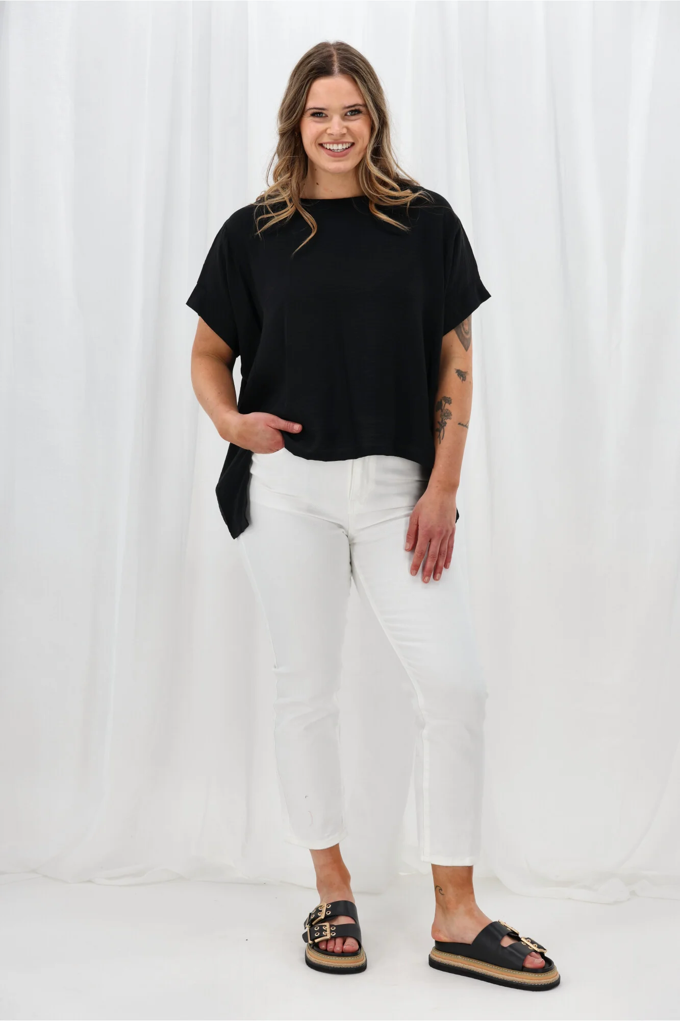 Shine On Label Kensington Top Black - Image 5