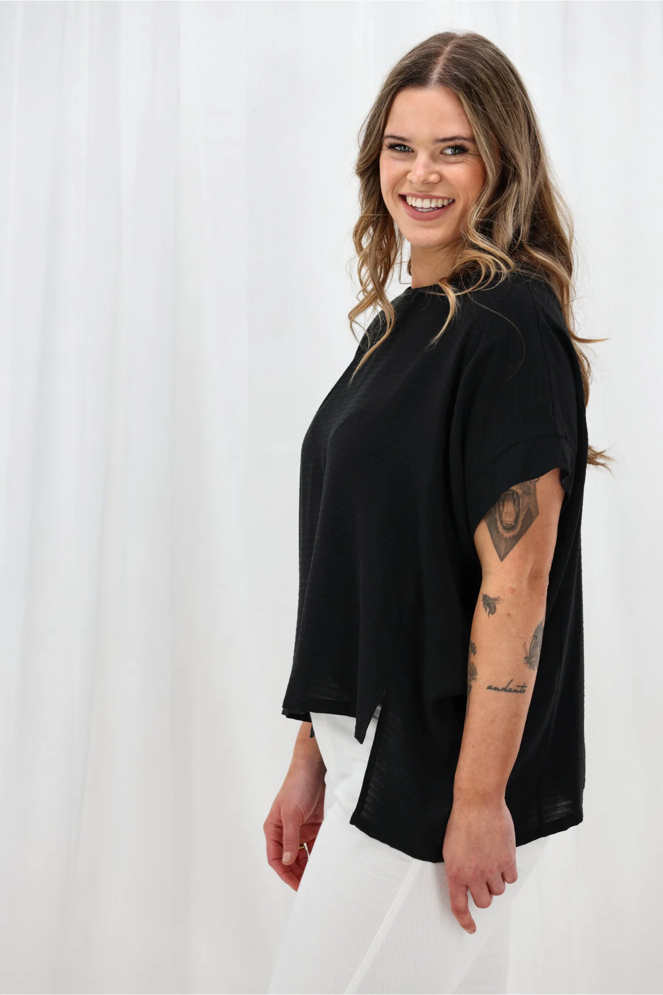 Shine On Label Kensington Top Black - Image 6