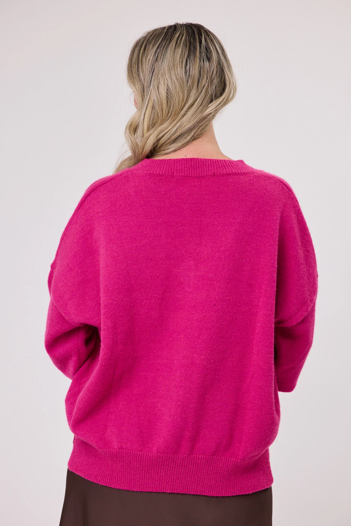 Shine On Label Kova Knit Jumper Pink - Image 5