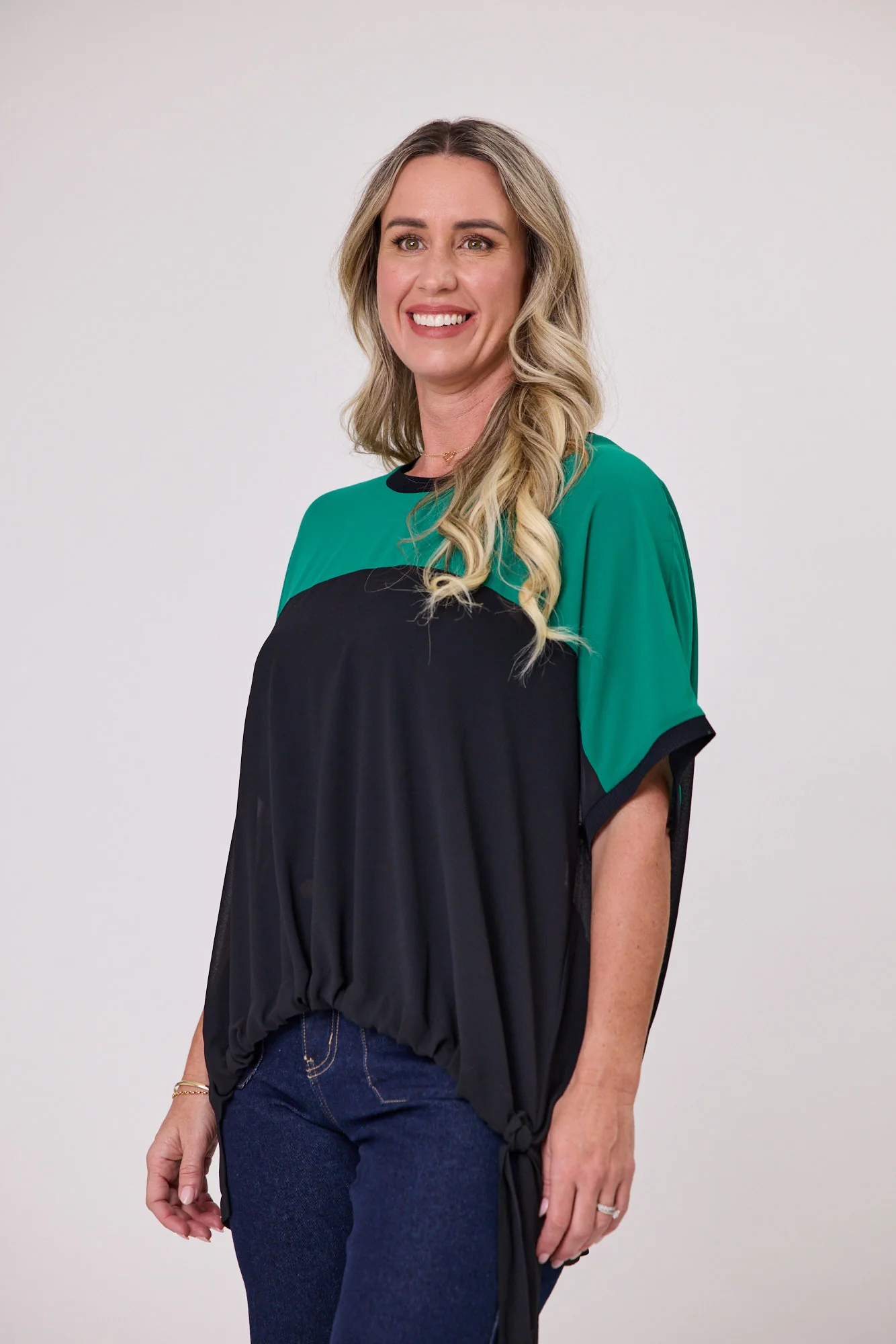 Shine On Label Lucien Spliced Top - Image 3
