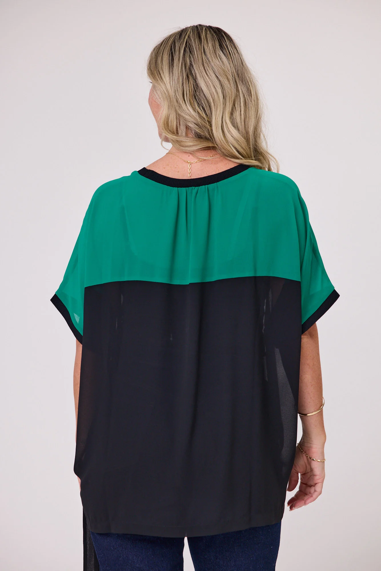 Shine On Label Lucien Spliced Top - Image 4