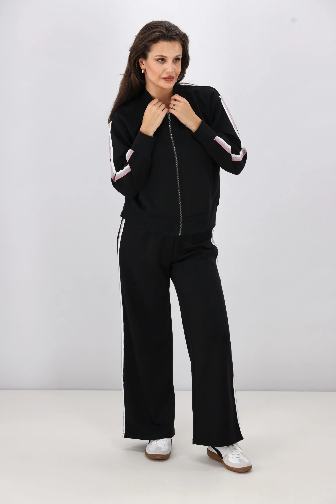 Shine On Label Maddie Bomber Jacket Black - Image 5