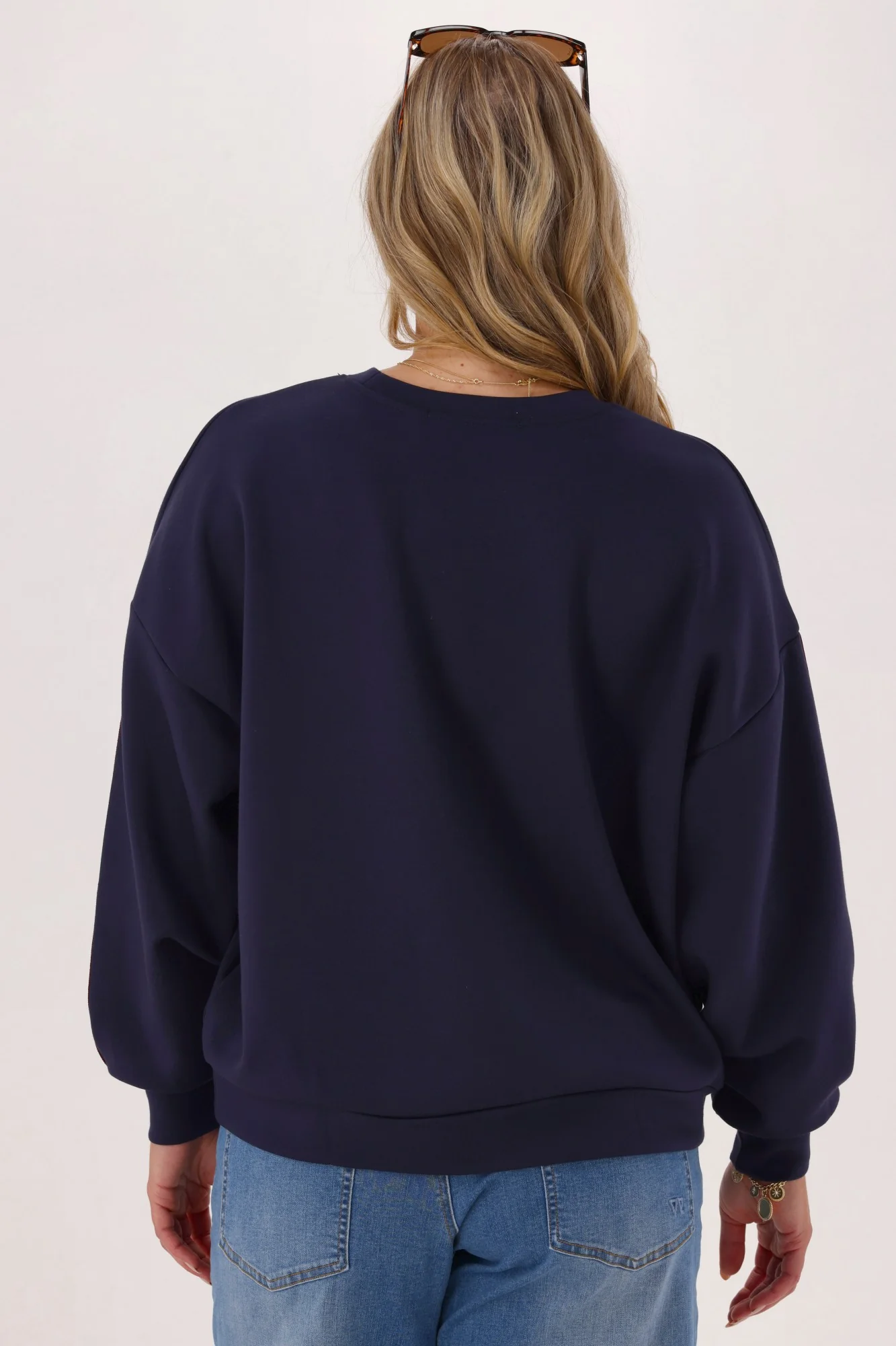 Shine On Label Mercedes Crew Navy - Image 6