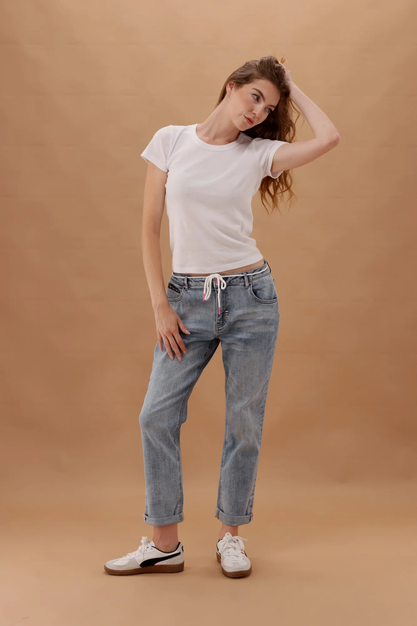 Shine On Label Raglan Collection Relaxed Jeans - Image 3
