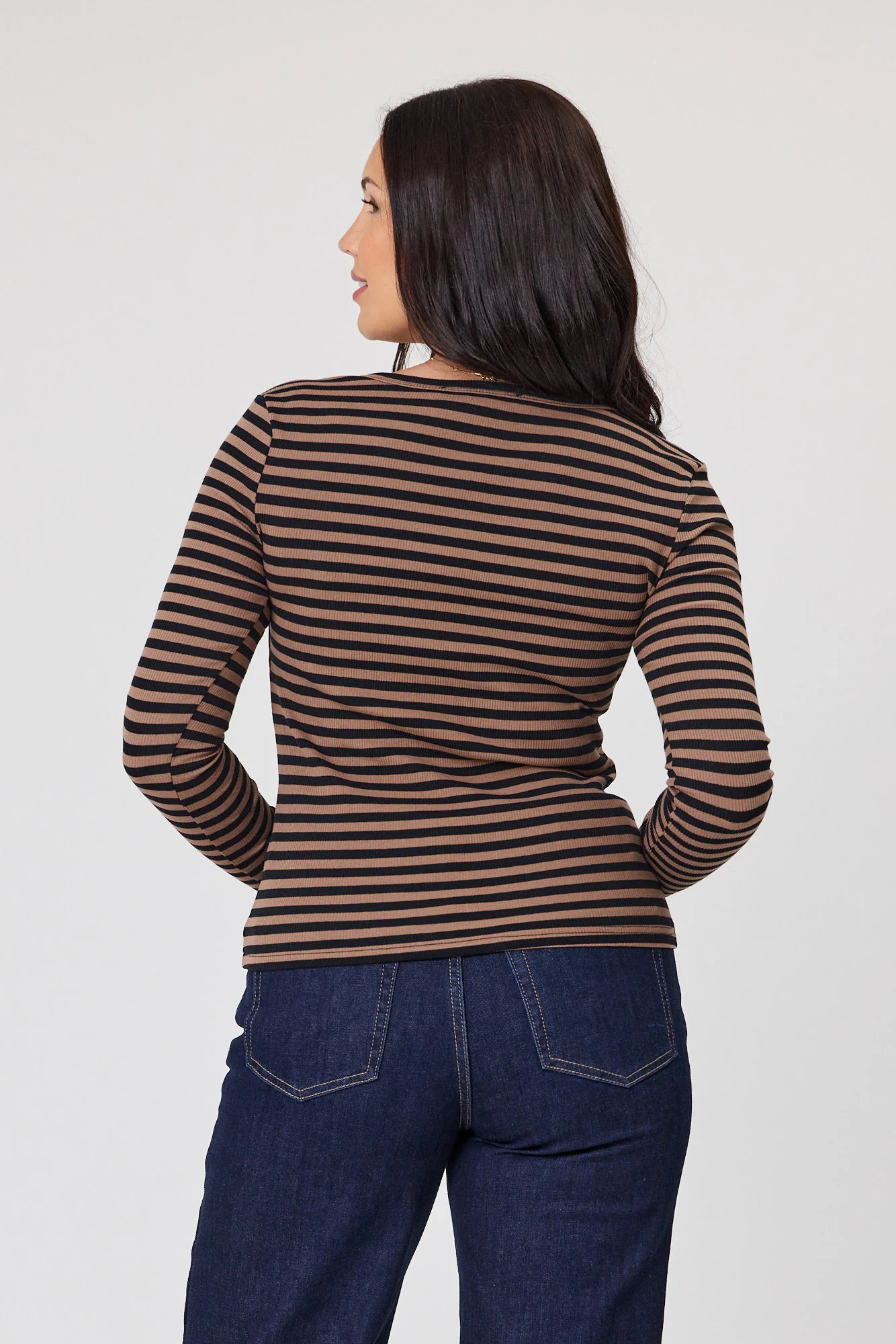 Shine On Label Renew Long Sleeve Rib Tee - Image 5