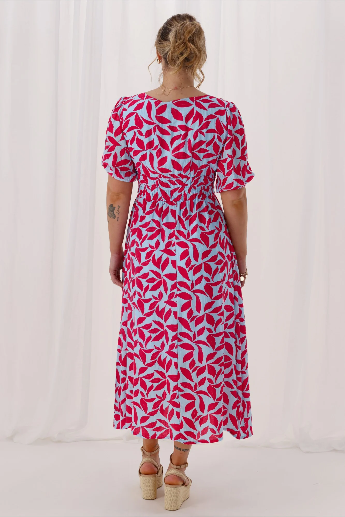 Shine On Label Reverie Midi Dress Print - Image 9