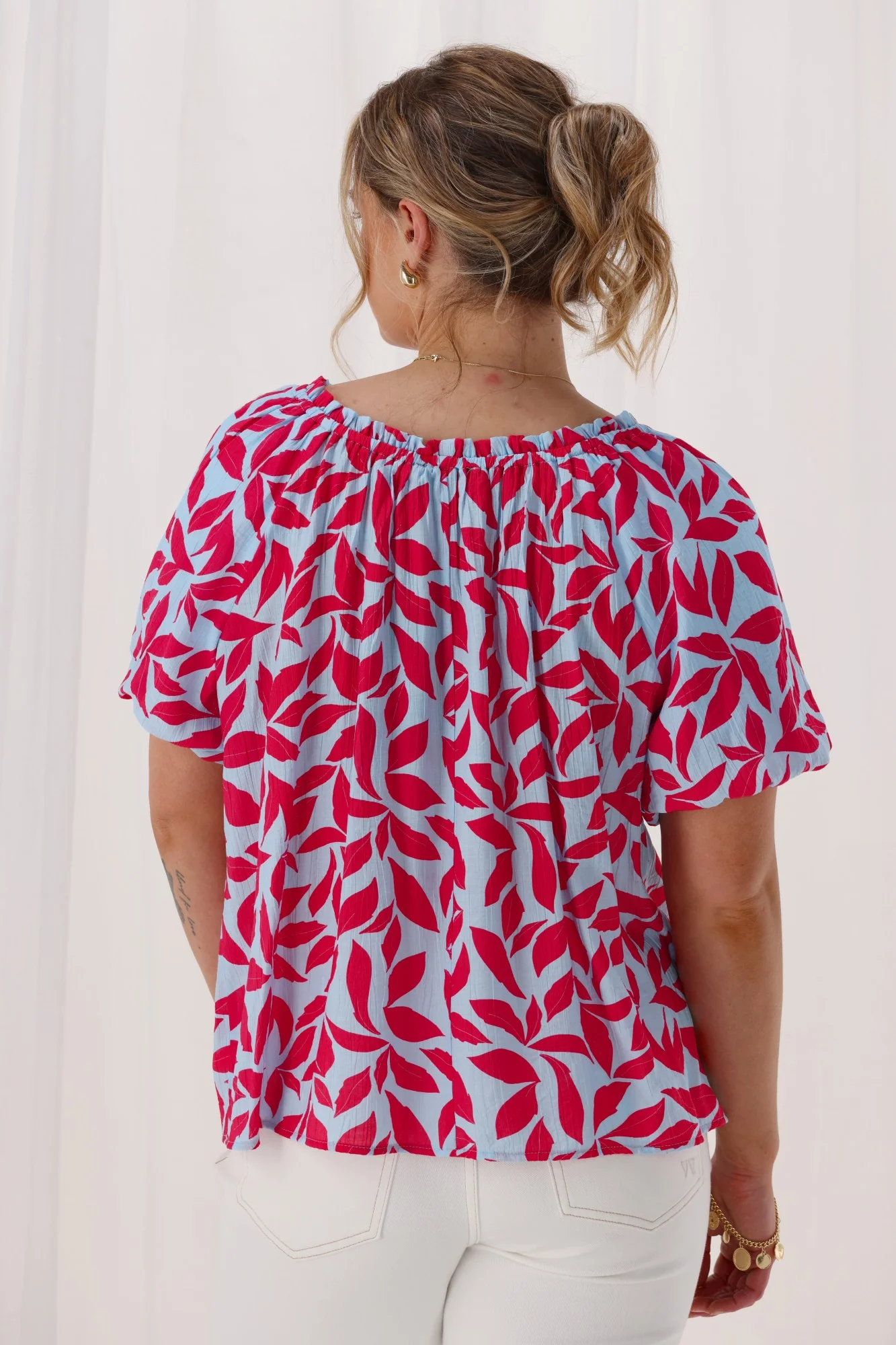 Shine On Label Reverie Top Print - Image 7