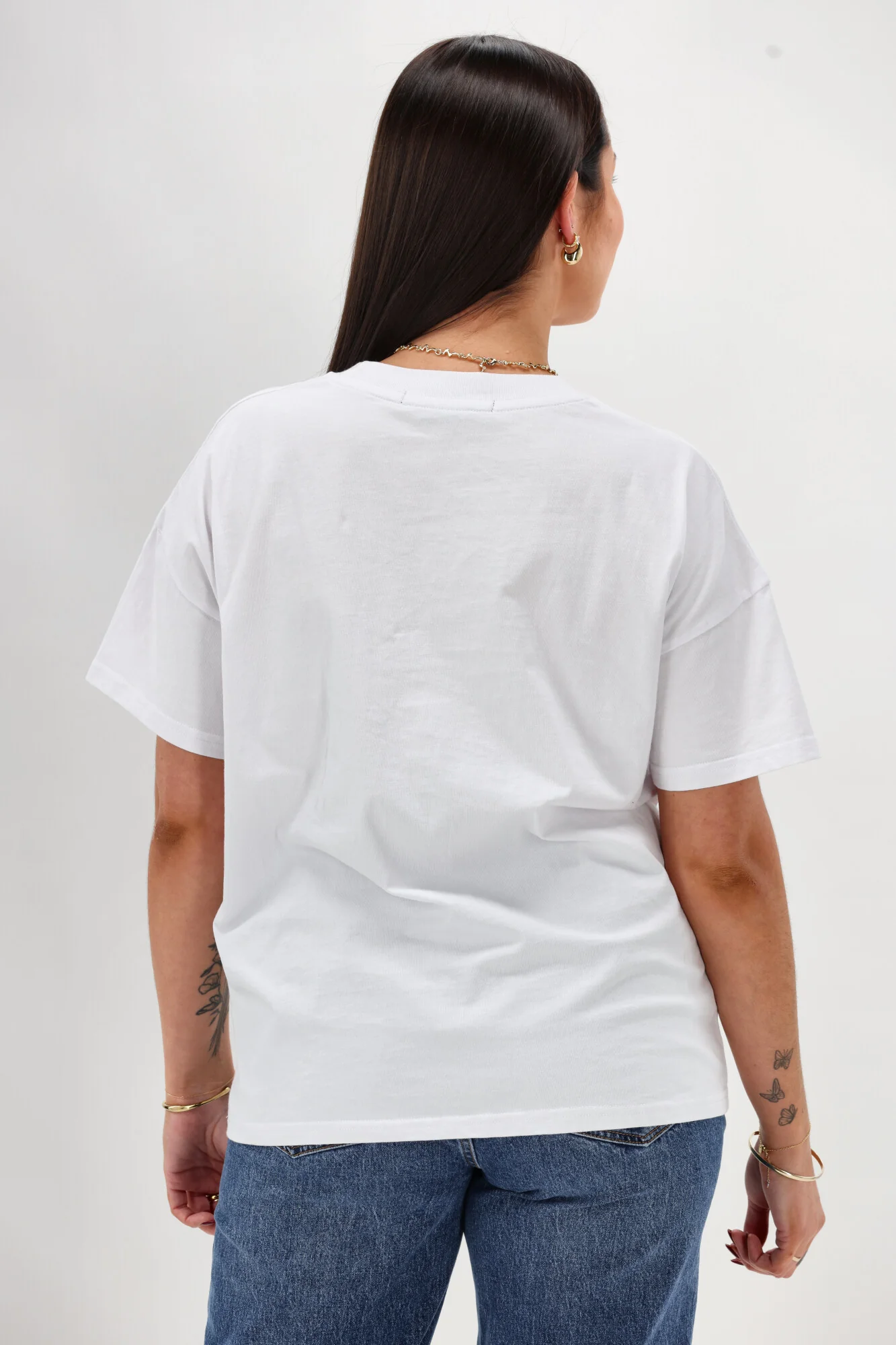 Shine On Label Ruen Tee White - Image 10