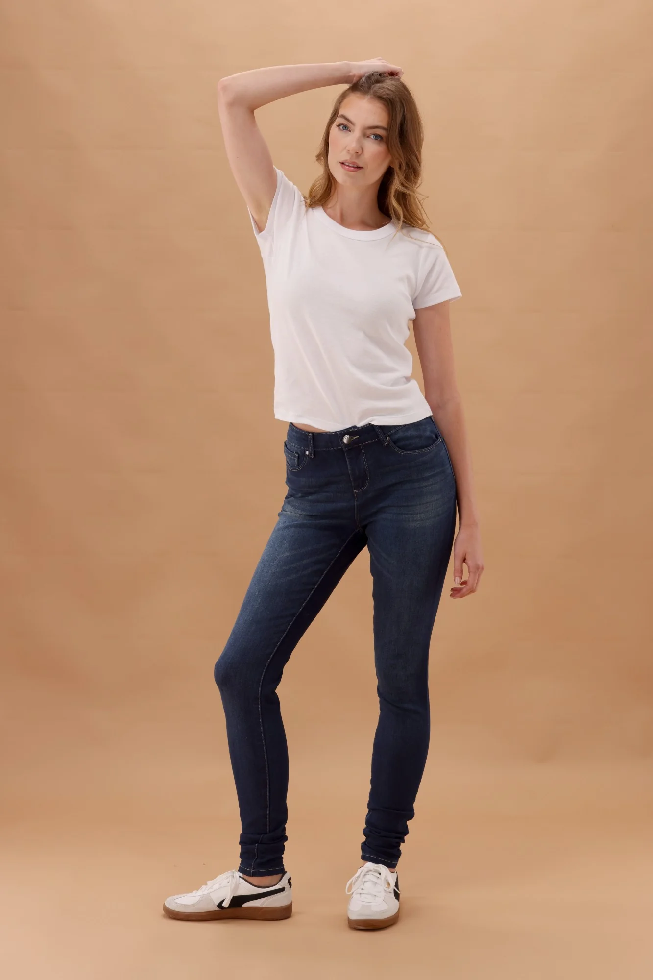 Shine On Label Sculpt Denim Jean Super Dark Indigo - Image 7