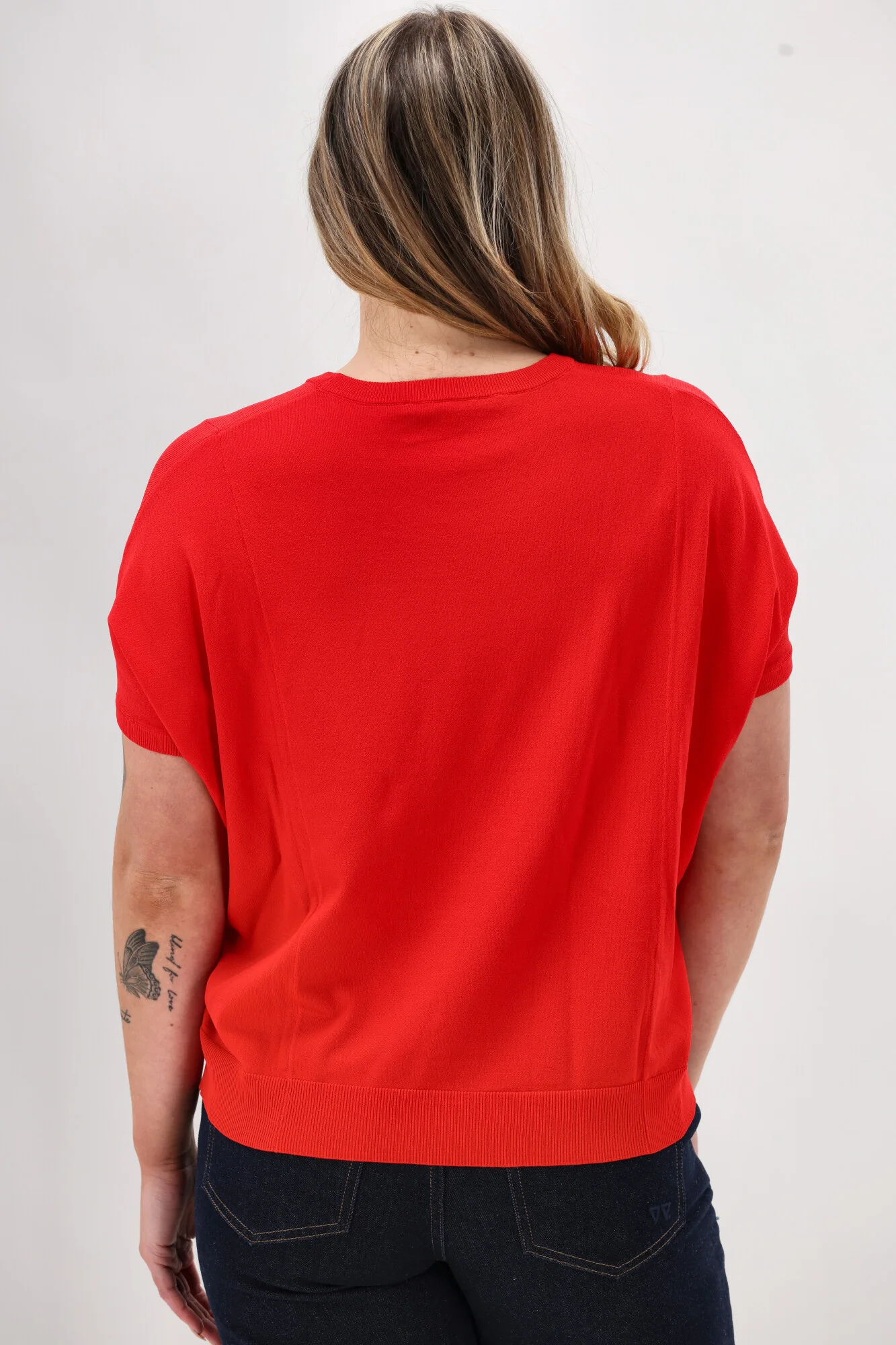 Shine On Label Seb Knit Sweater Coral Red - Image 10