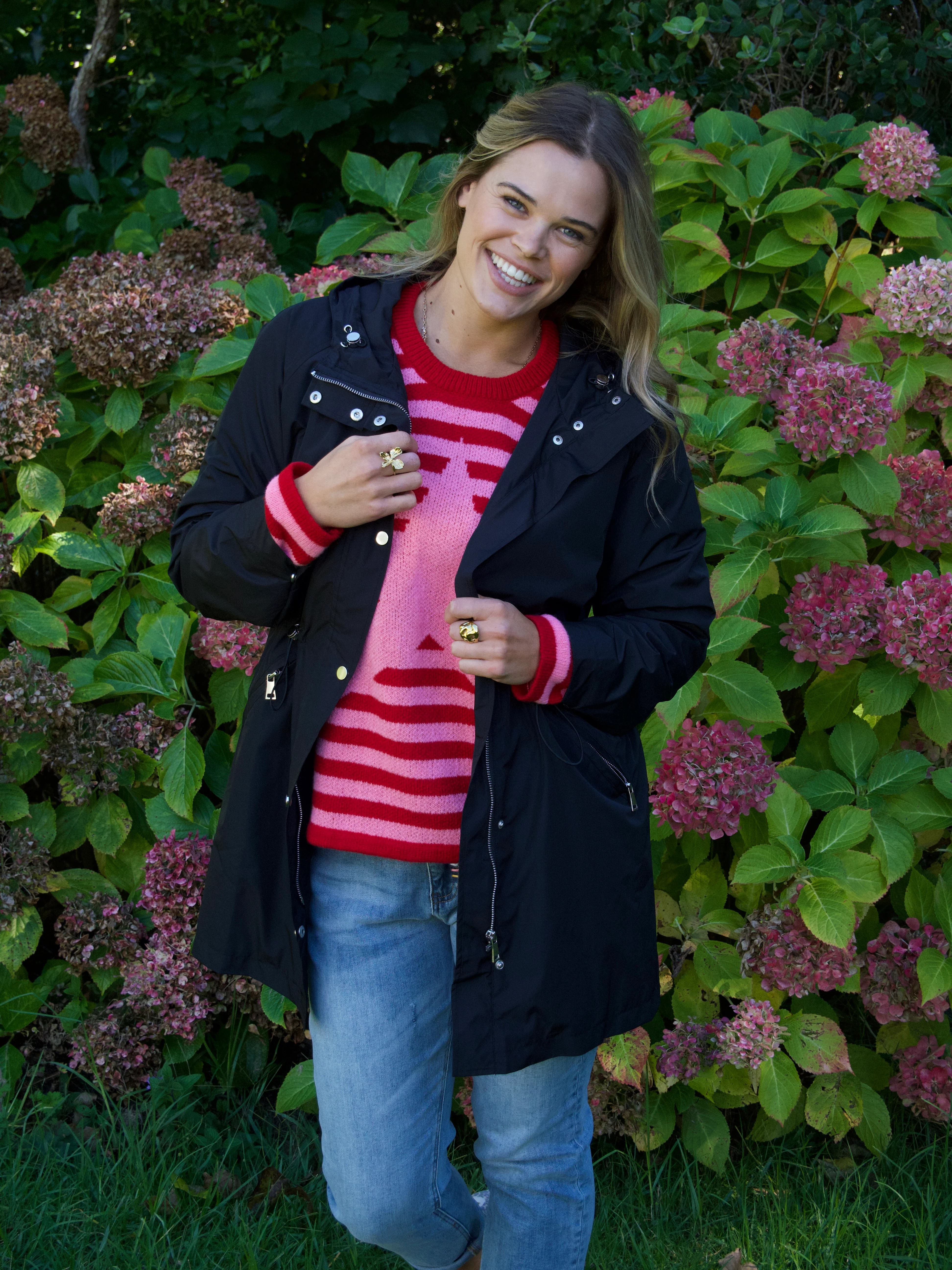 Shine On Label Solara Jumper Pink And Red - Image 3