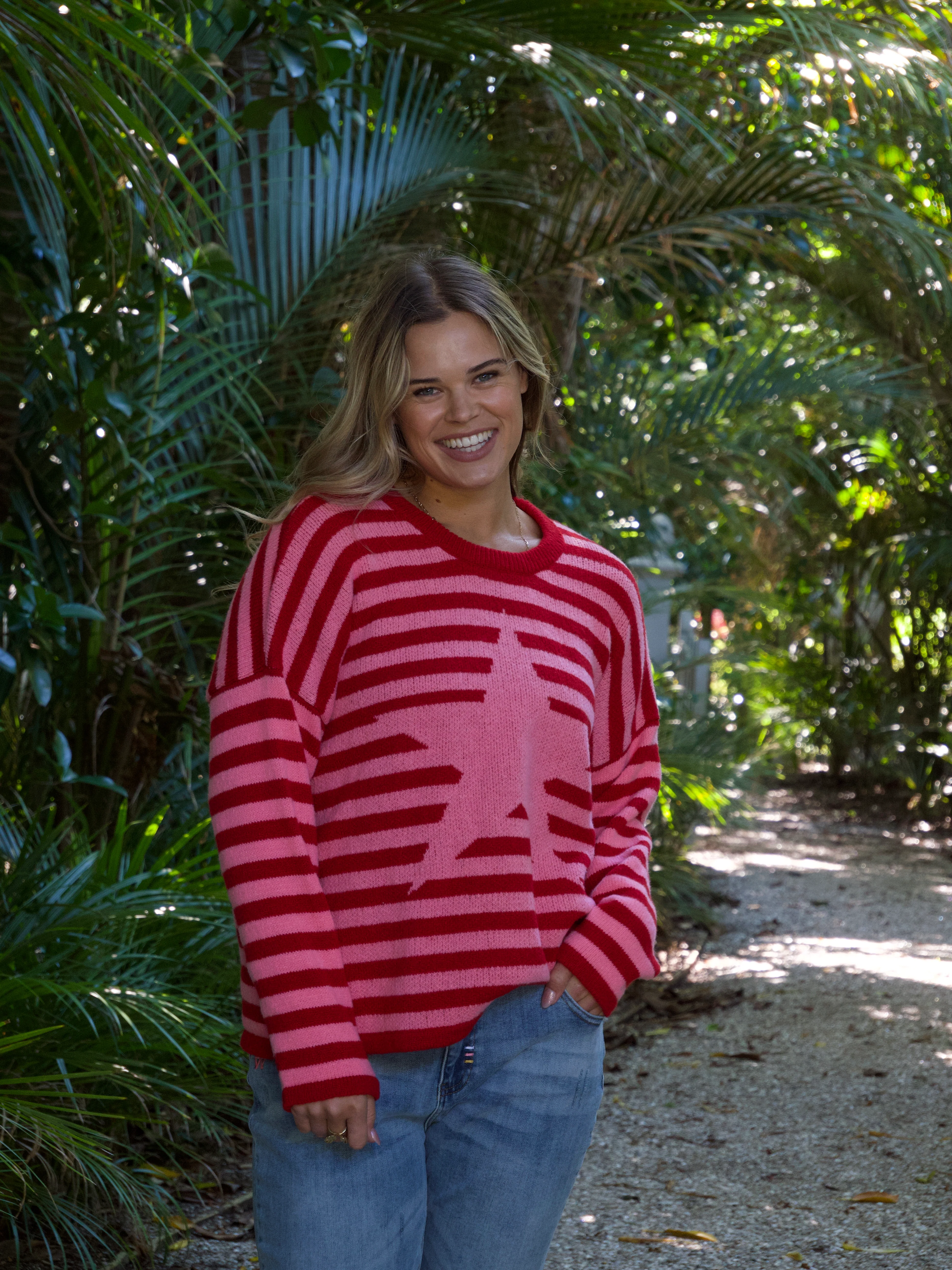 Shine On Label Solara Jumper Pink And Red - Image 6