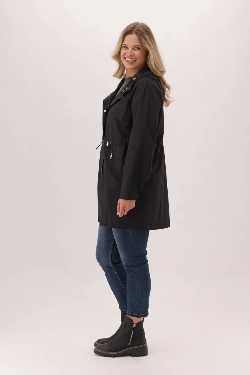 Shine On Label Stellar Anorak Jacket Black - Image 6