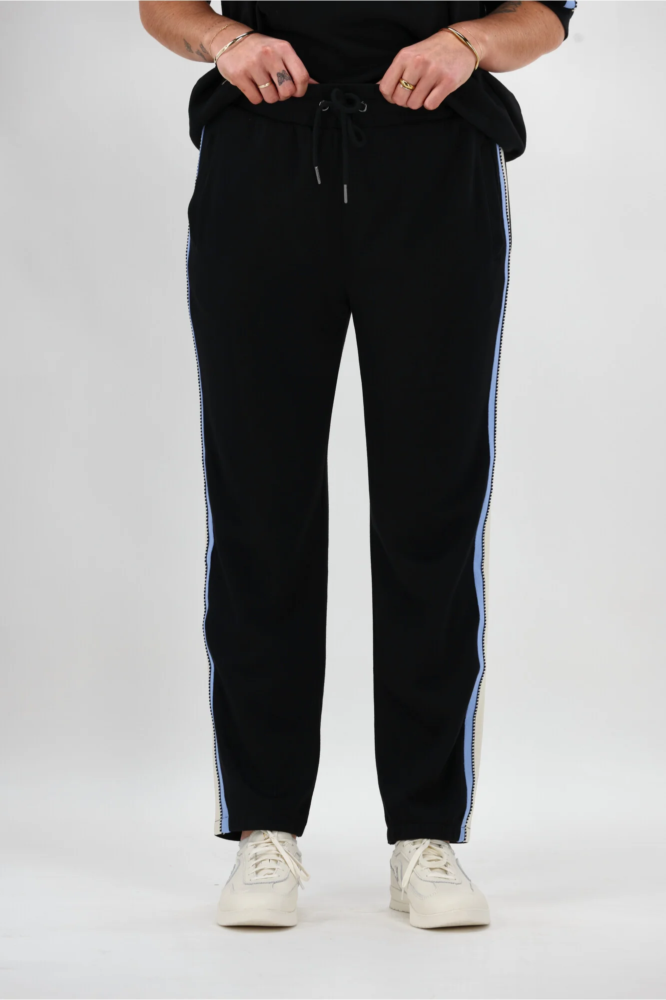 Shine On Label Sutton Track Pants Black - Image 4