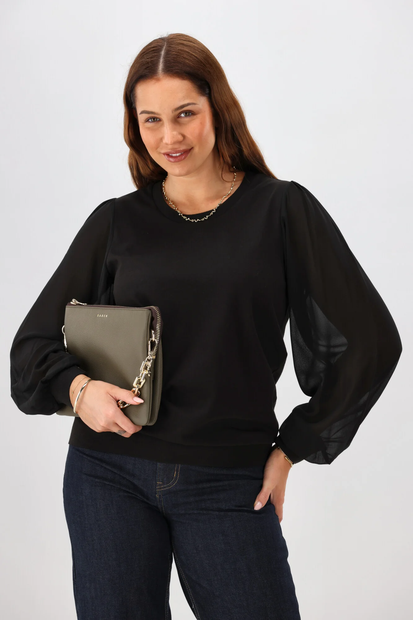 Shine On Label Zenova Top Black - Image 3