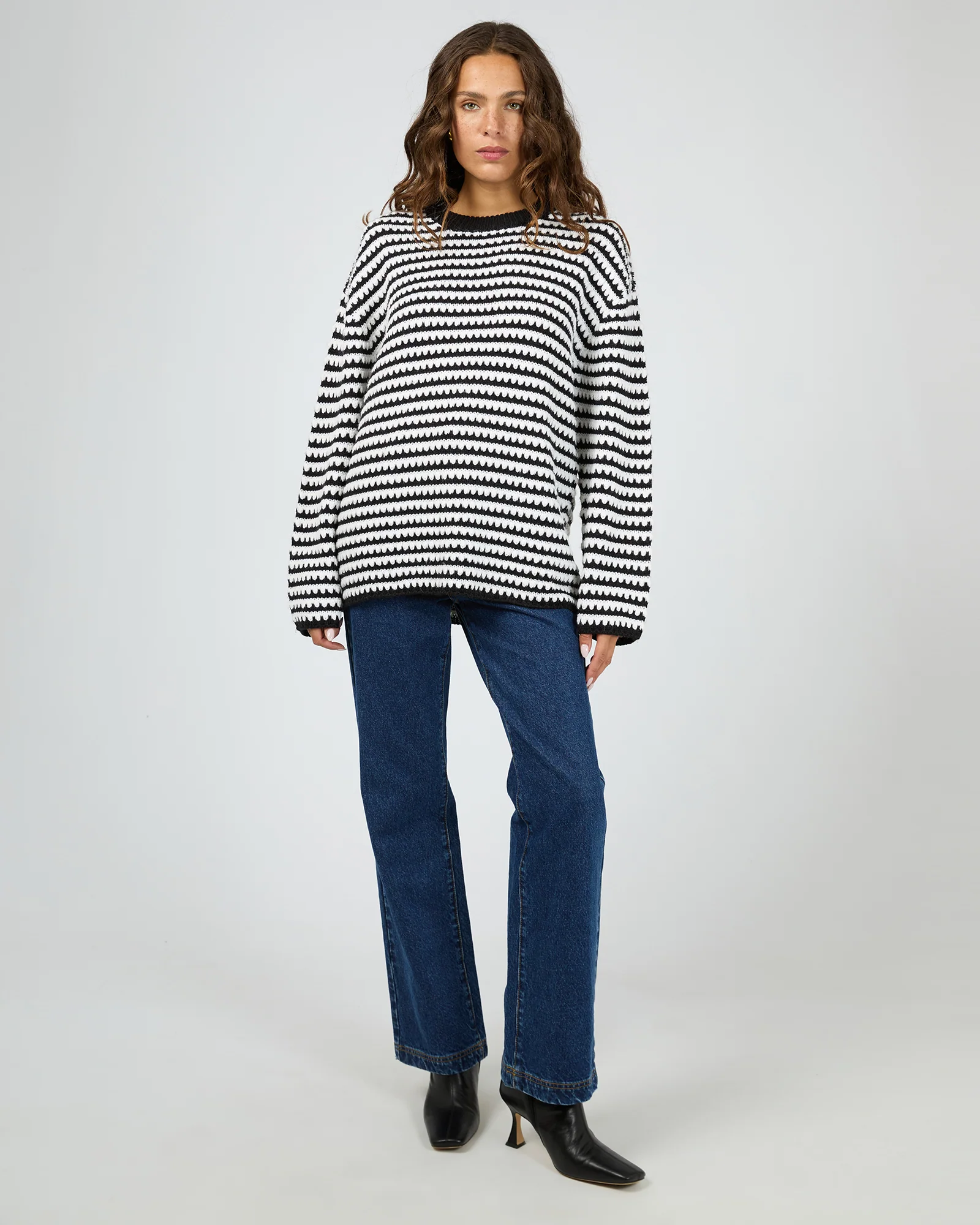 Silent Theory Bambi Knit Jumper Black - Image 5