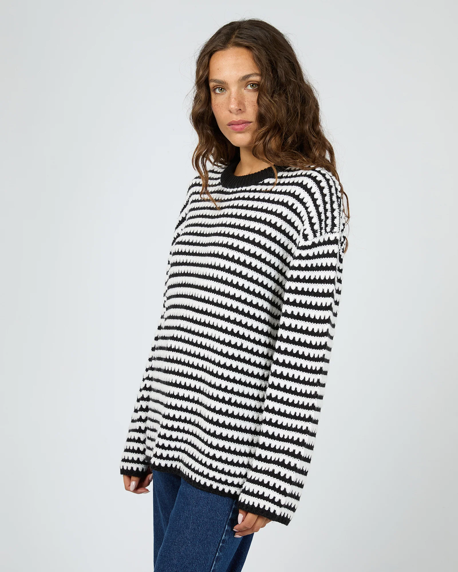 Silent Theory Bambi Knit Jumper Black - Image 7