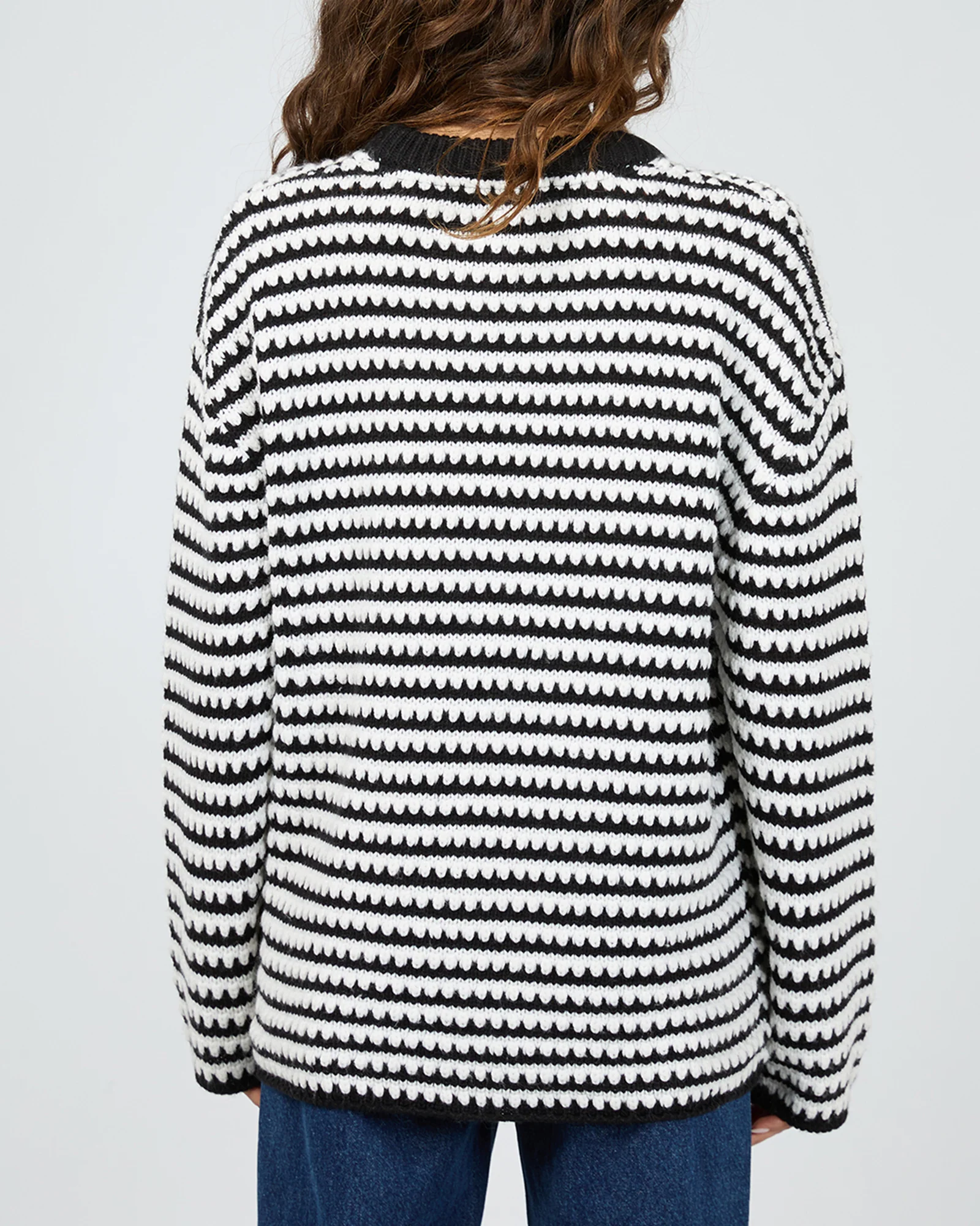 Silent Theory Bambi Knit Jumper Black - Image 8