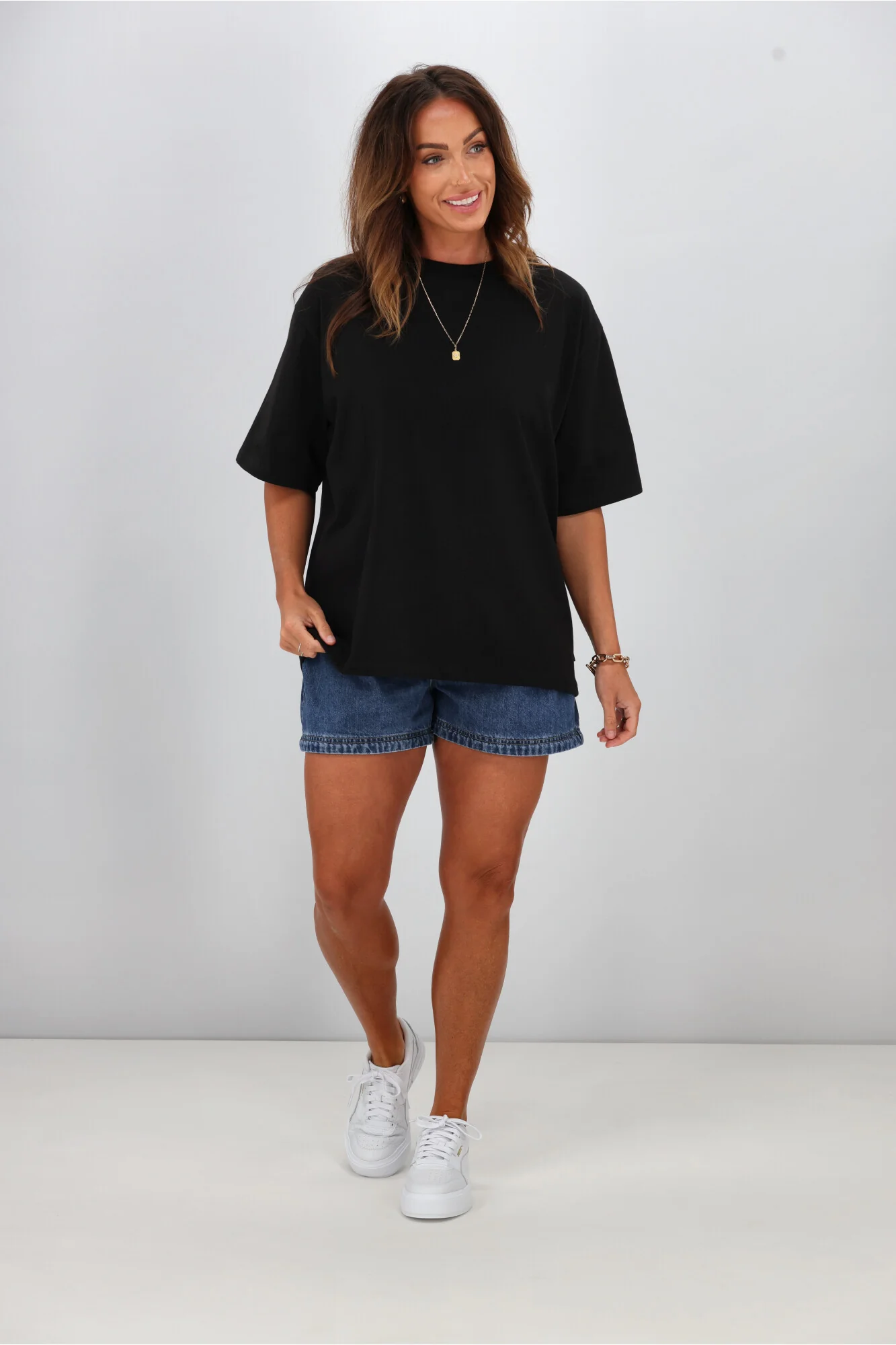 Silent Theory Core Oversized Tee Black - Image 3
