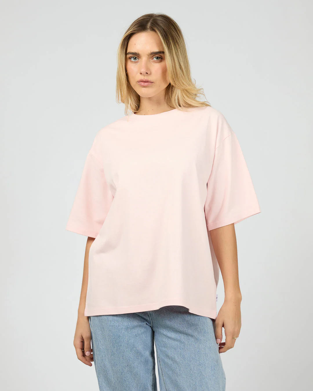 Silent Theory Core Oversized Tee Blush