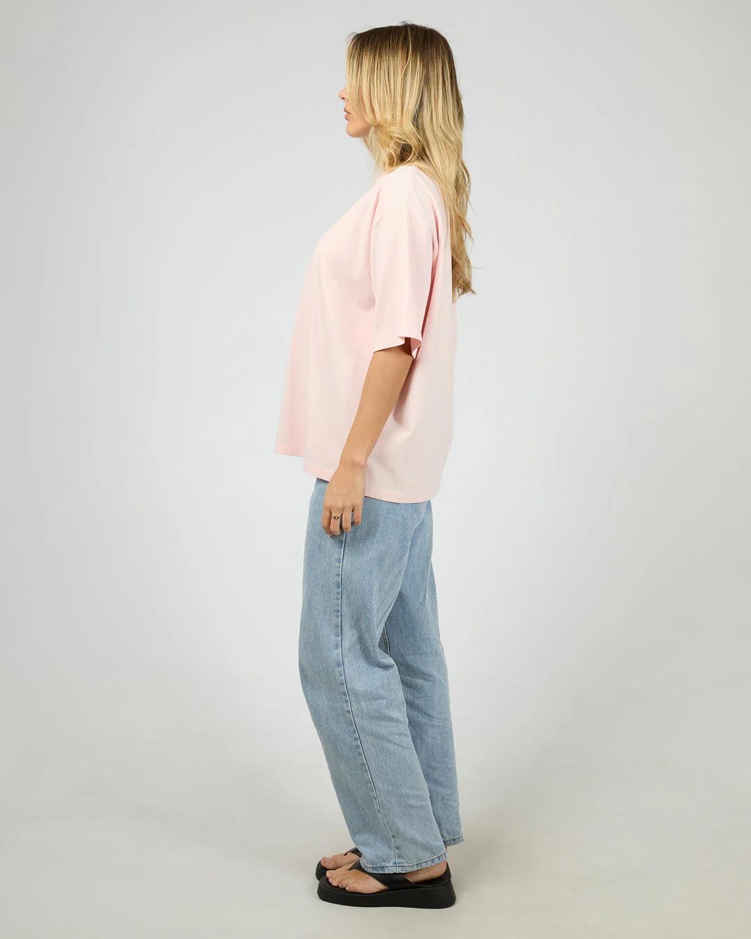 Silent Theory Core Oversized Tee Blush - Image 5