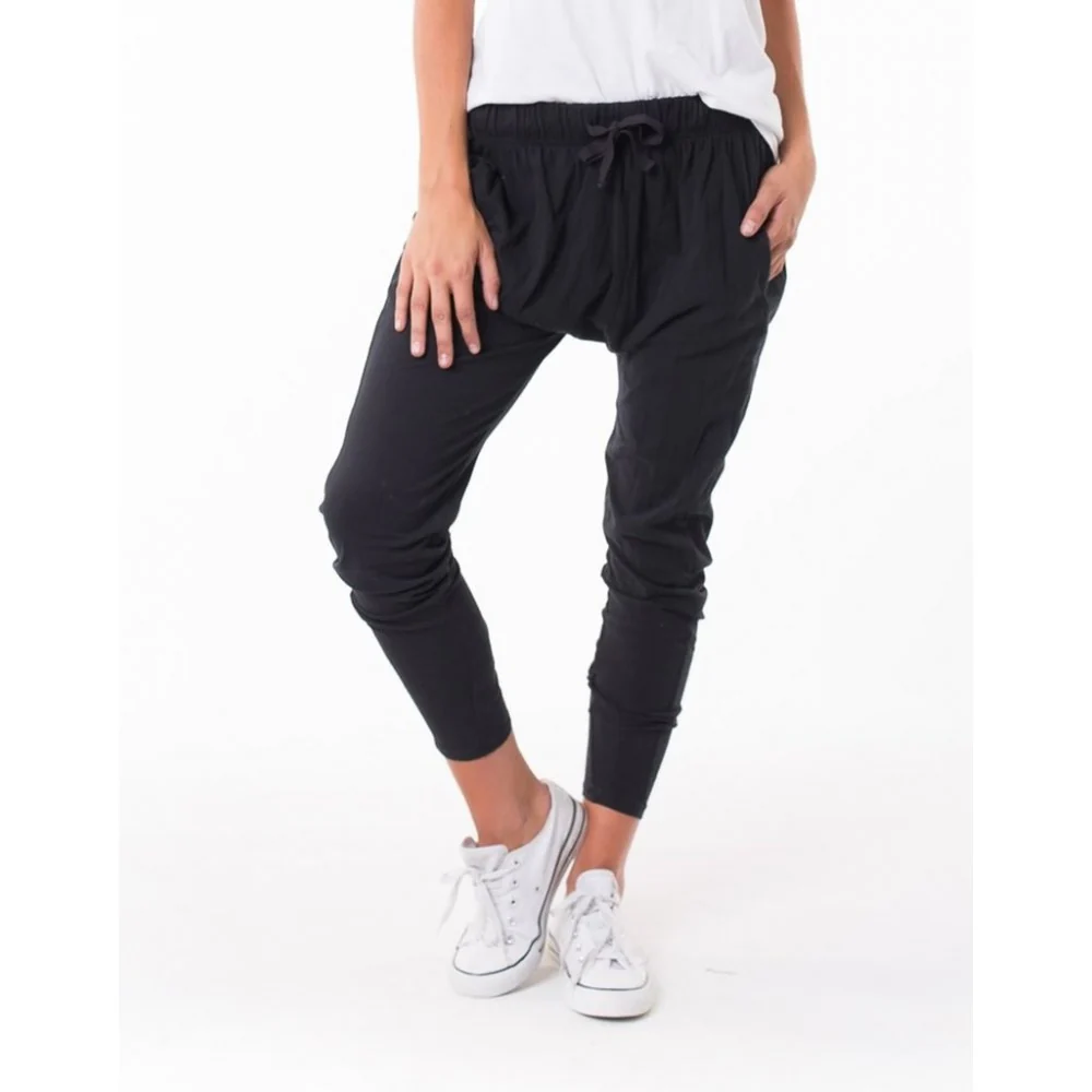 Silent Theory Fluid Pants Black - Image 3