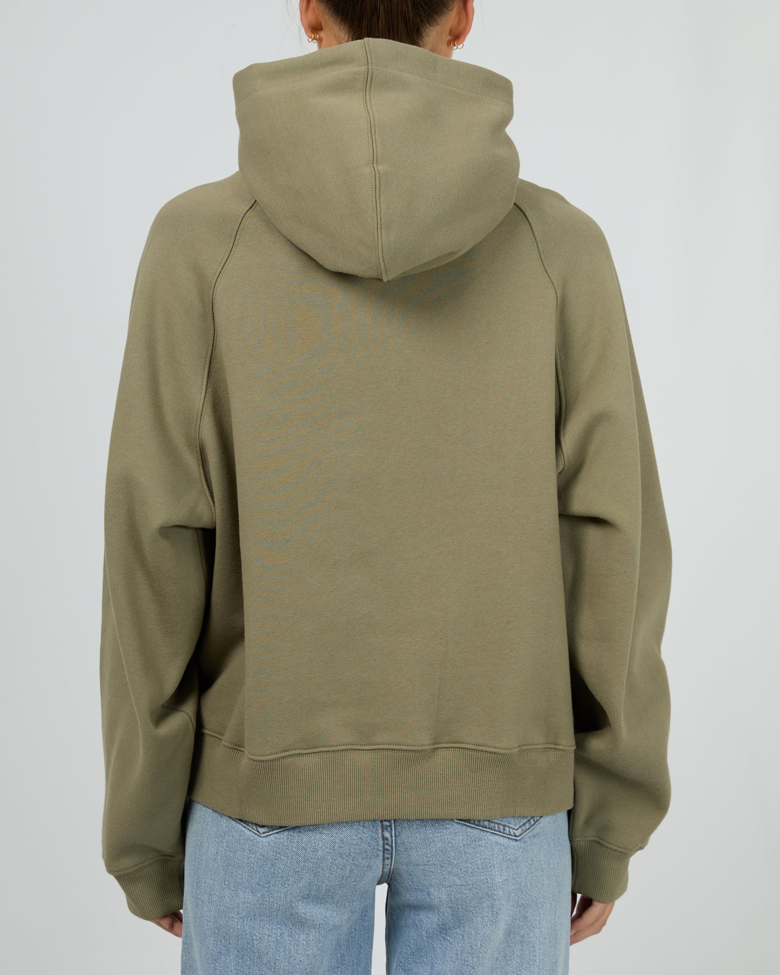 Silent Theory Focus Hoodie Khaki - Image 6