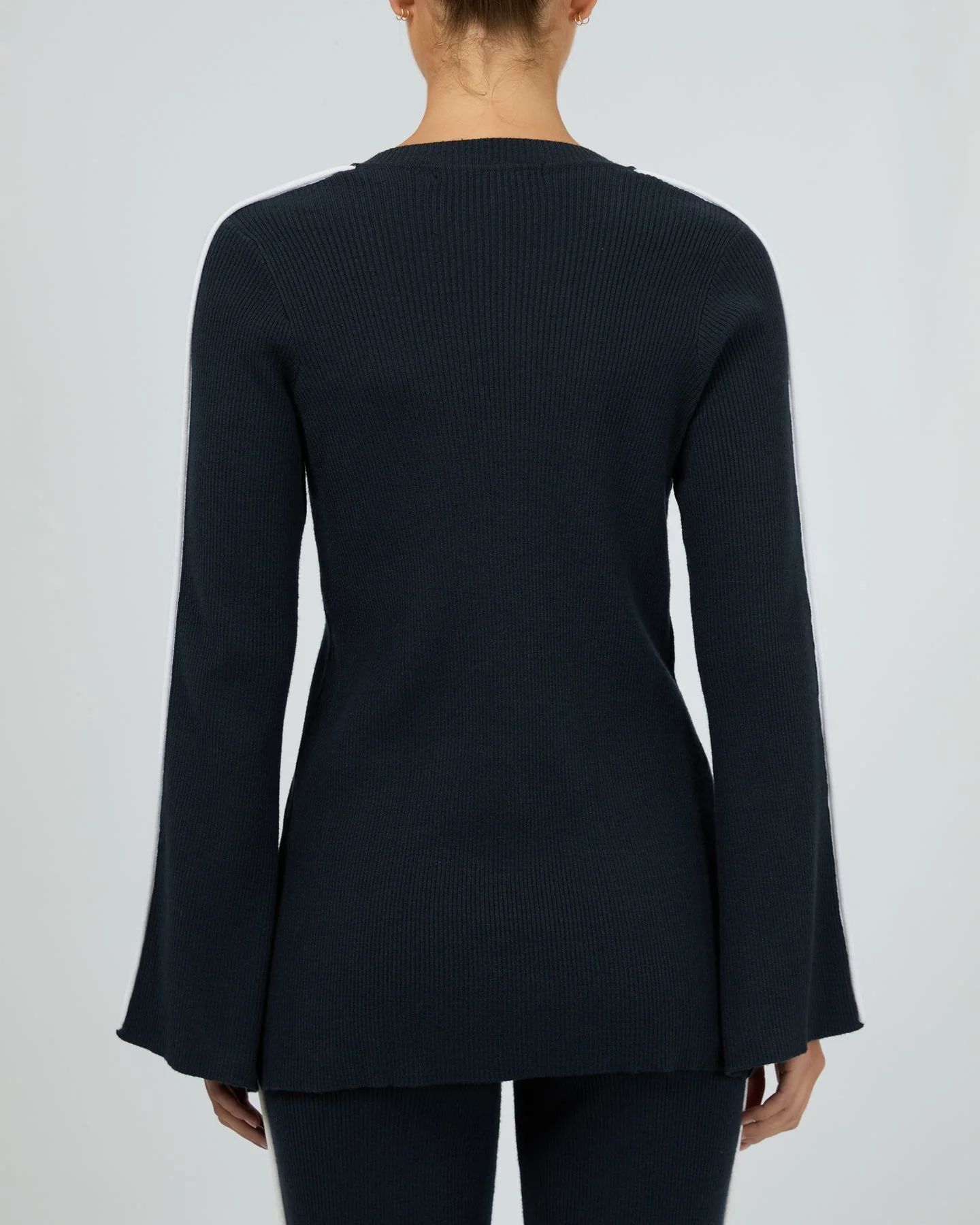 Silent Theory Highland Knit Jumper Navy - Image 6