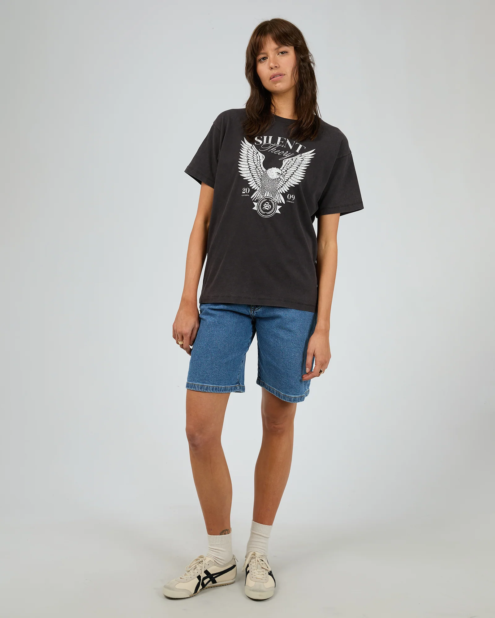 Silent Theory Limitless Tee Washed Black - Image 3