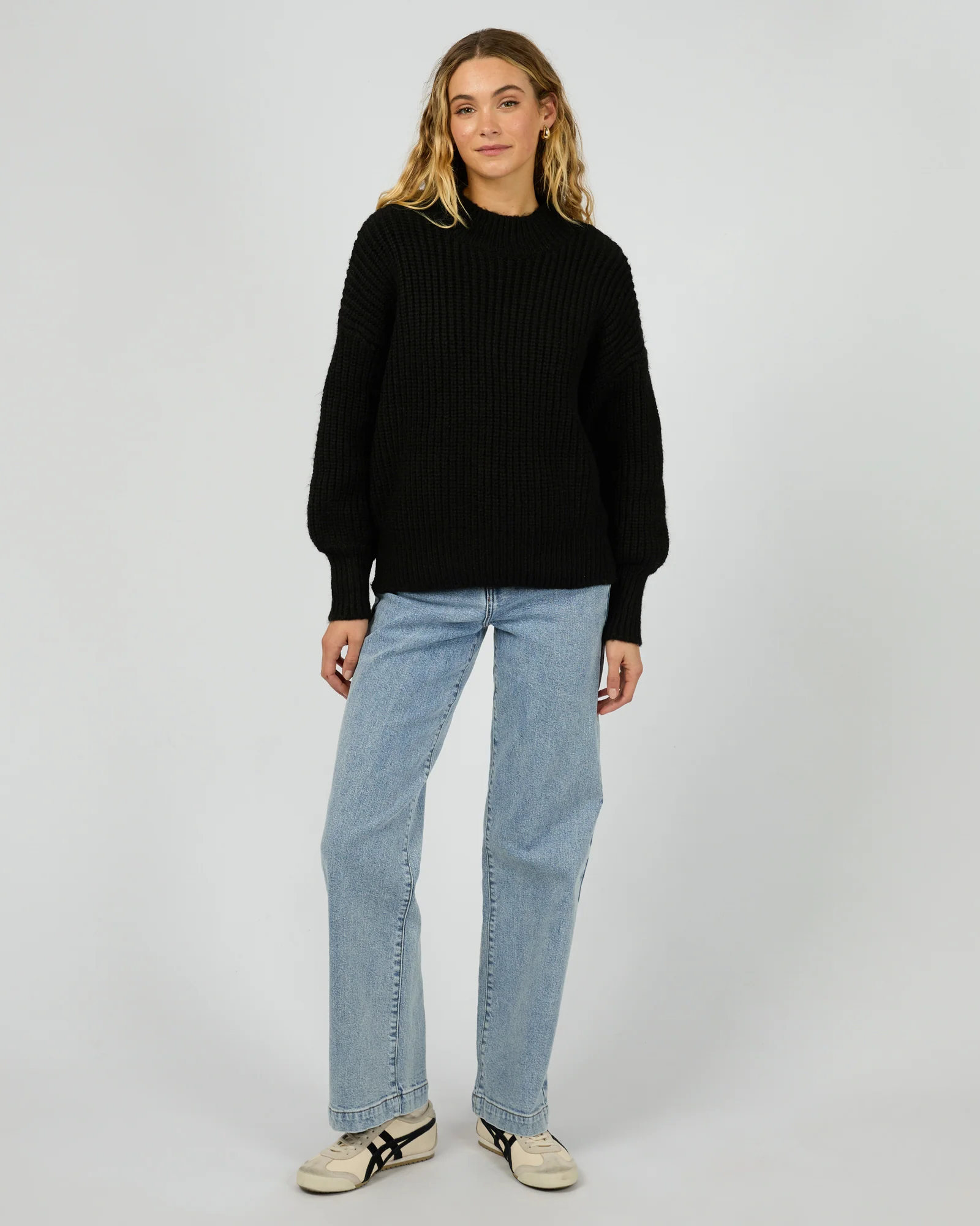 Silent Theory Mari Knit Jumper Black - Image 4