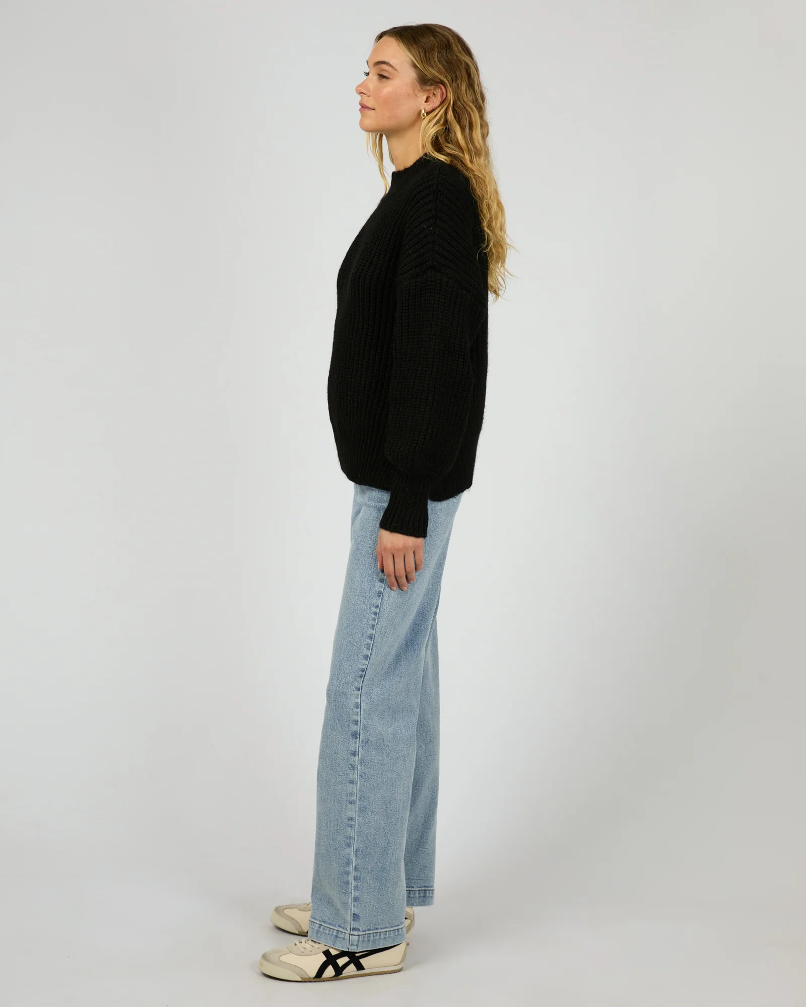 Silent Theory Mari Knit Jumper Black - Image 5
