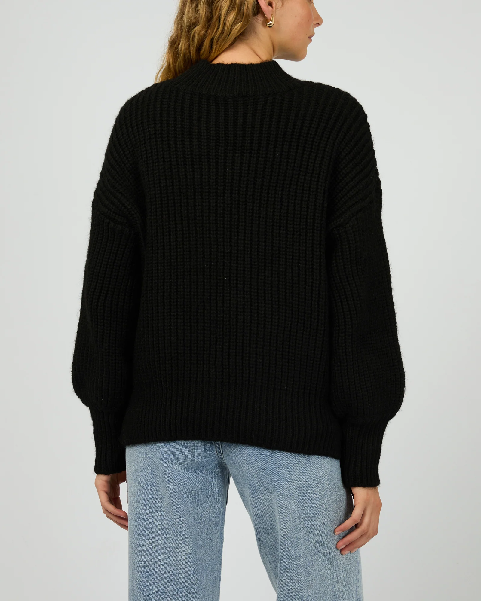 Silent Theory Mari Knit Jumper Black - Image 6
