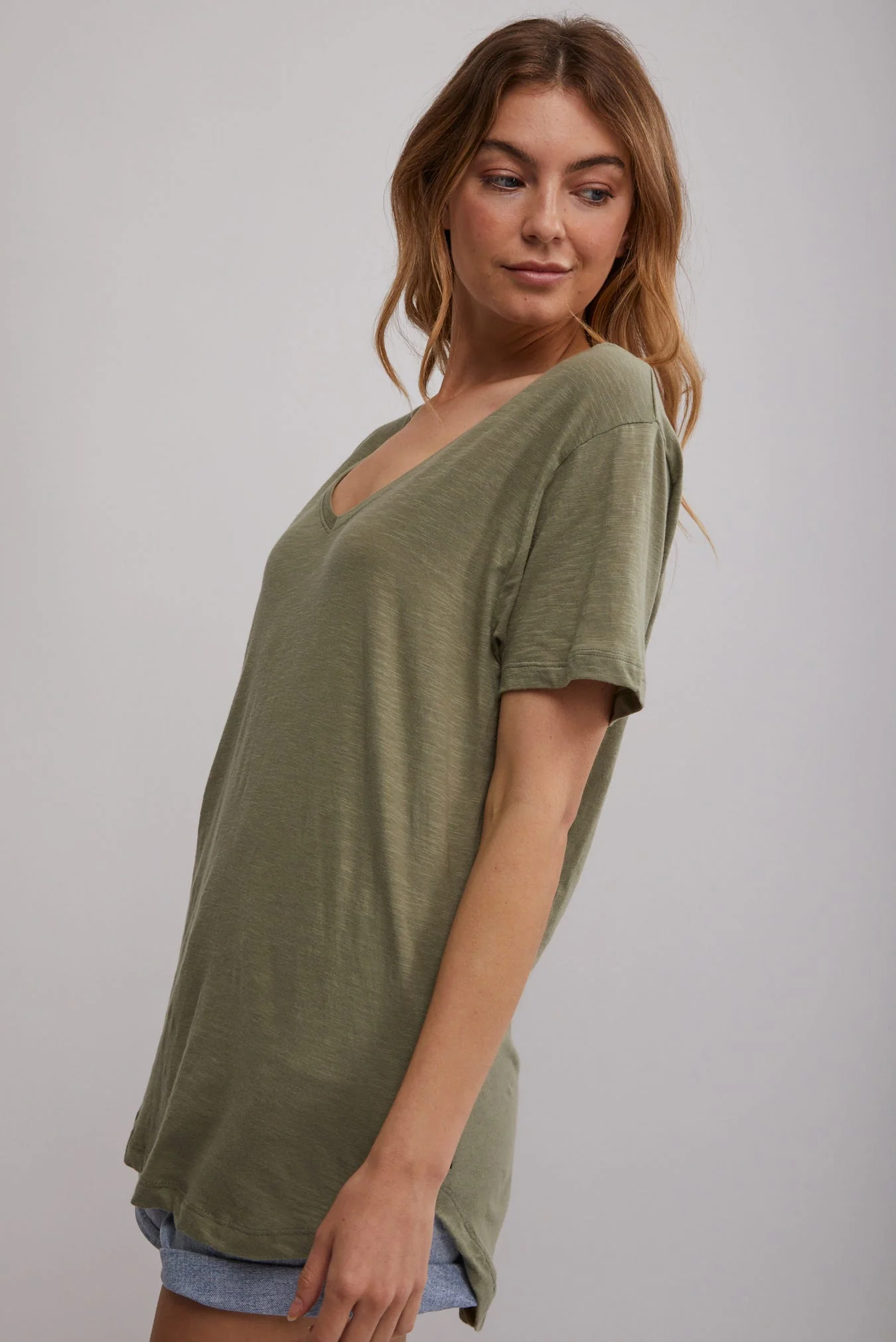 Silent Theory Marvelous Tee Khaki - Image 3