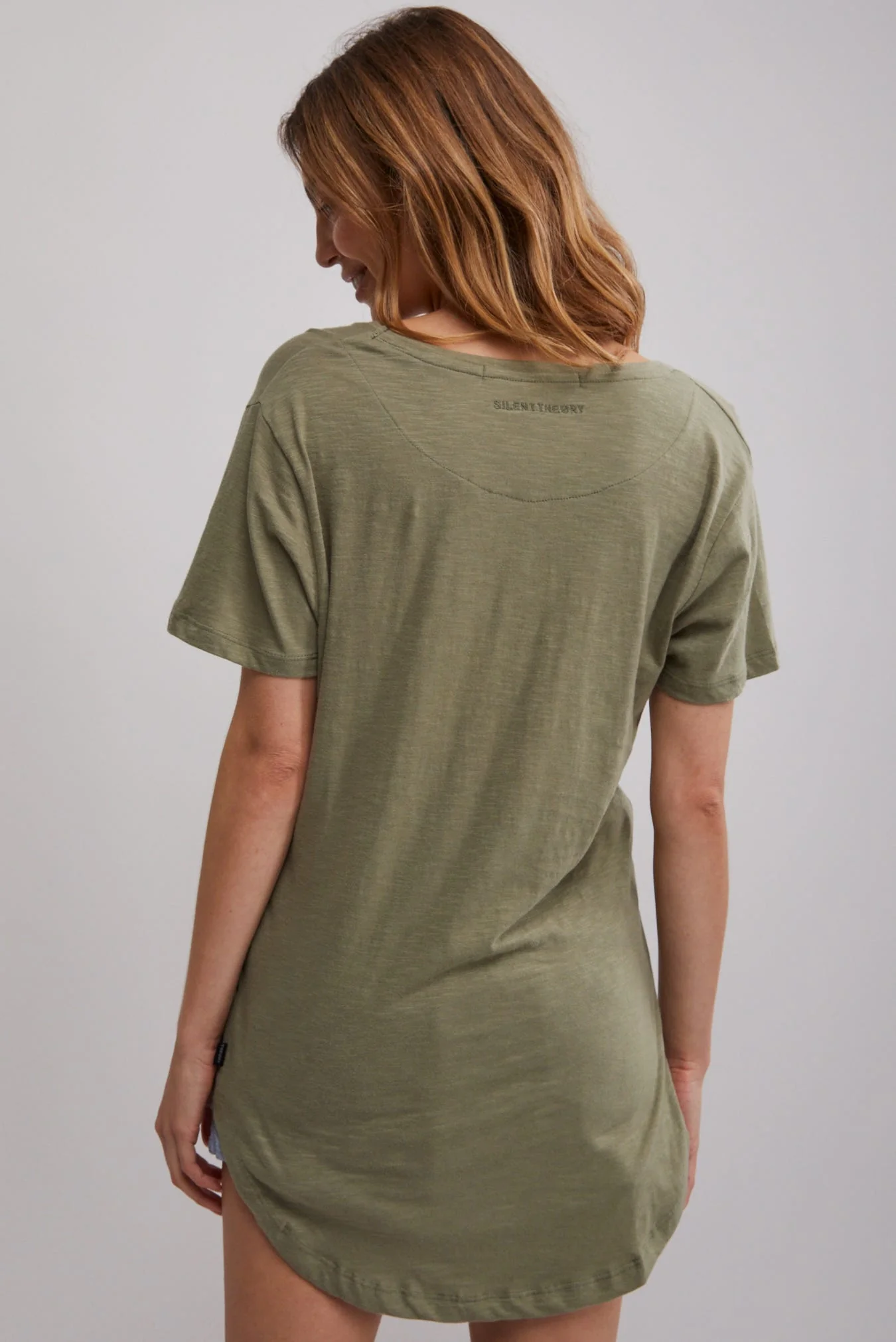 Silent Theory Marvelous Tee Khaki - Image 6