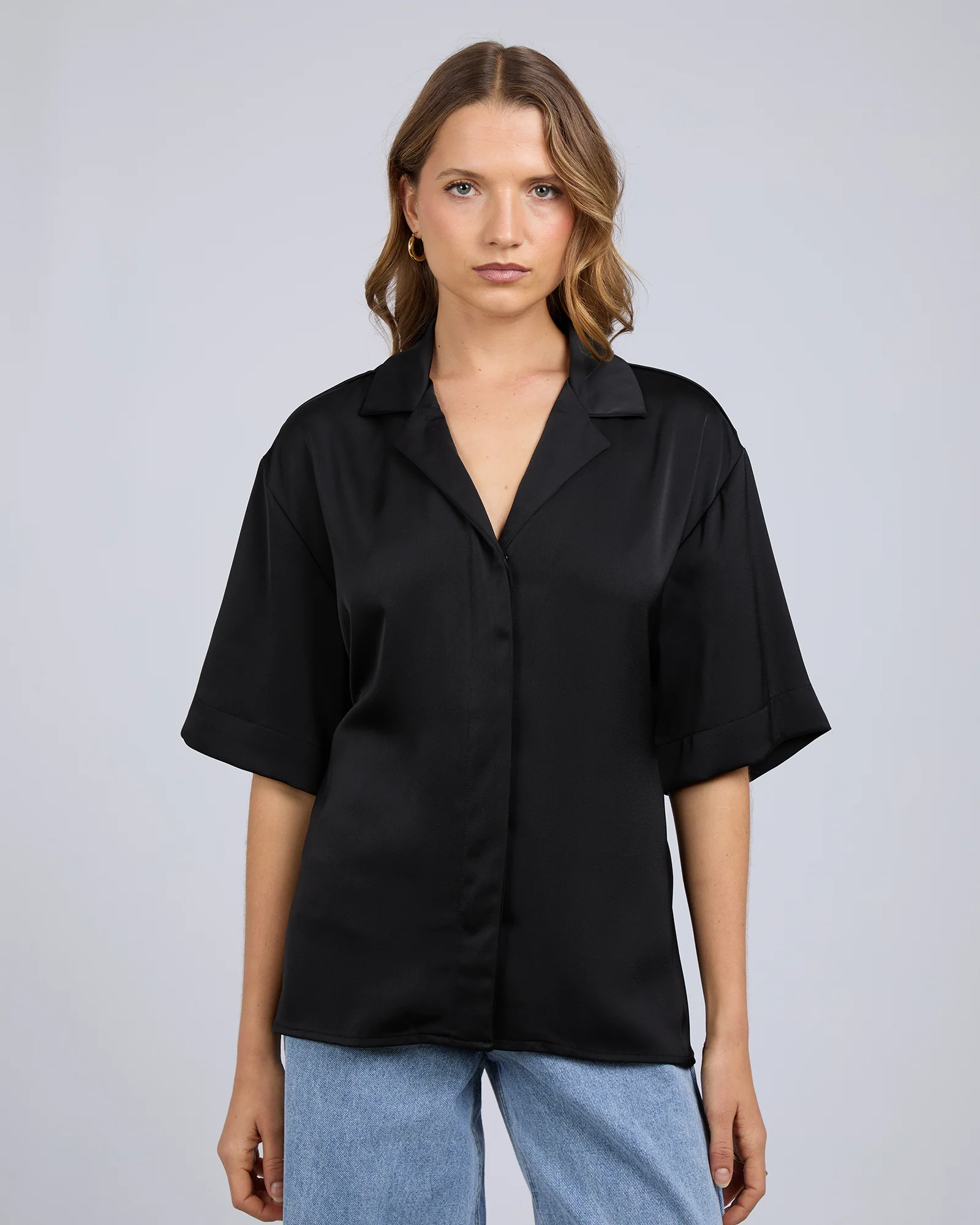 Silent Theory Raya Shirt Black - Image 2