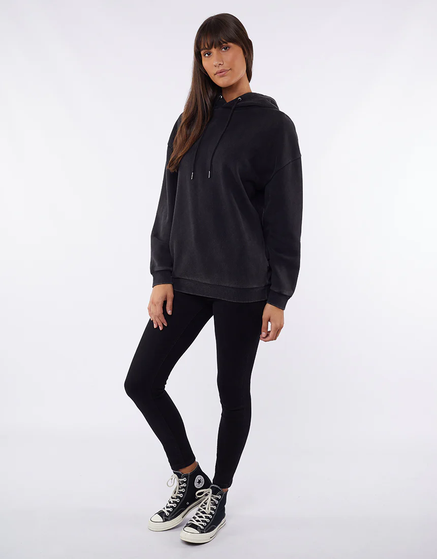 Silent Theory Standard Hoody Washed Black - Image 3