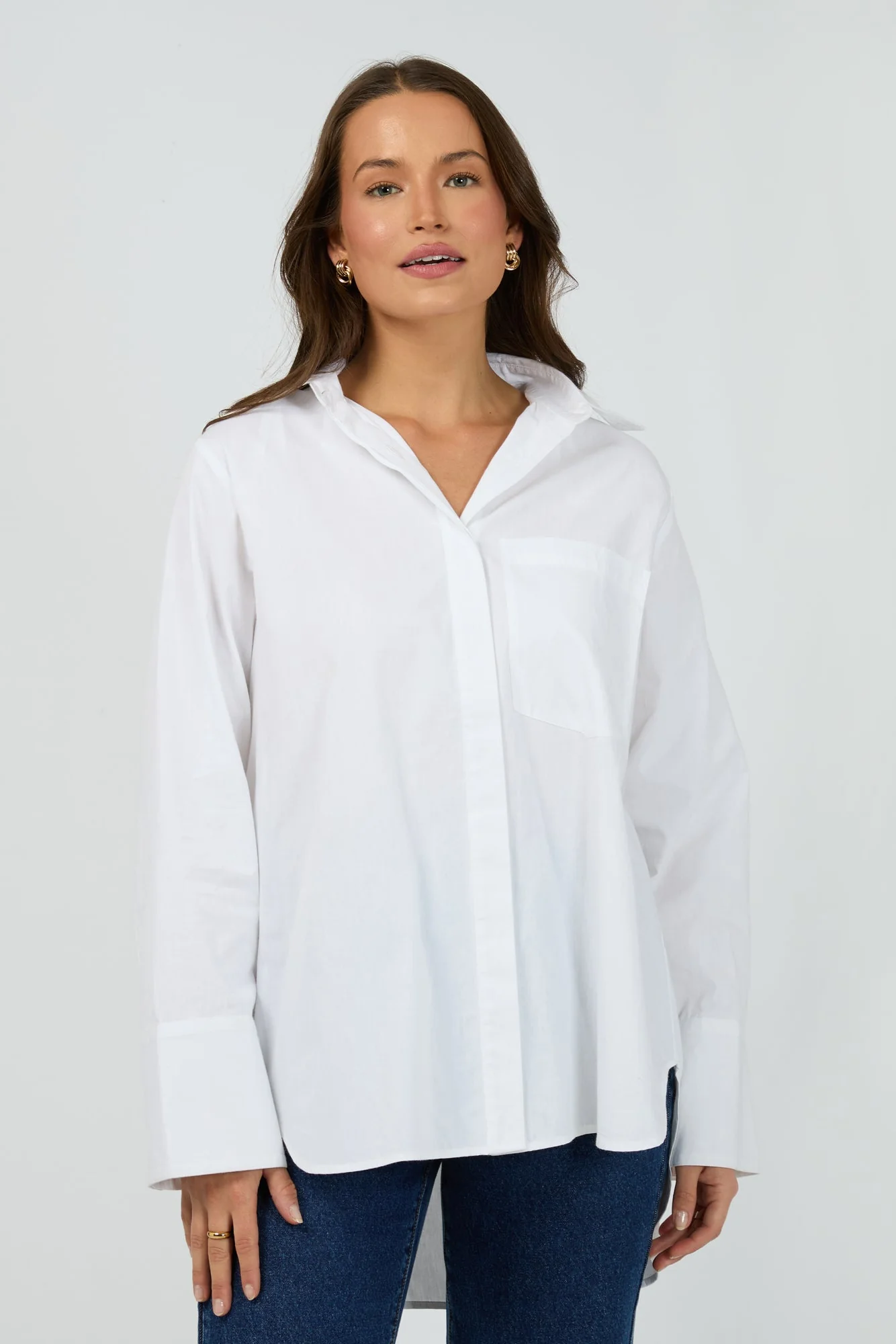 Silent Theory Staple Shirt White - Image 2