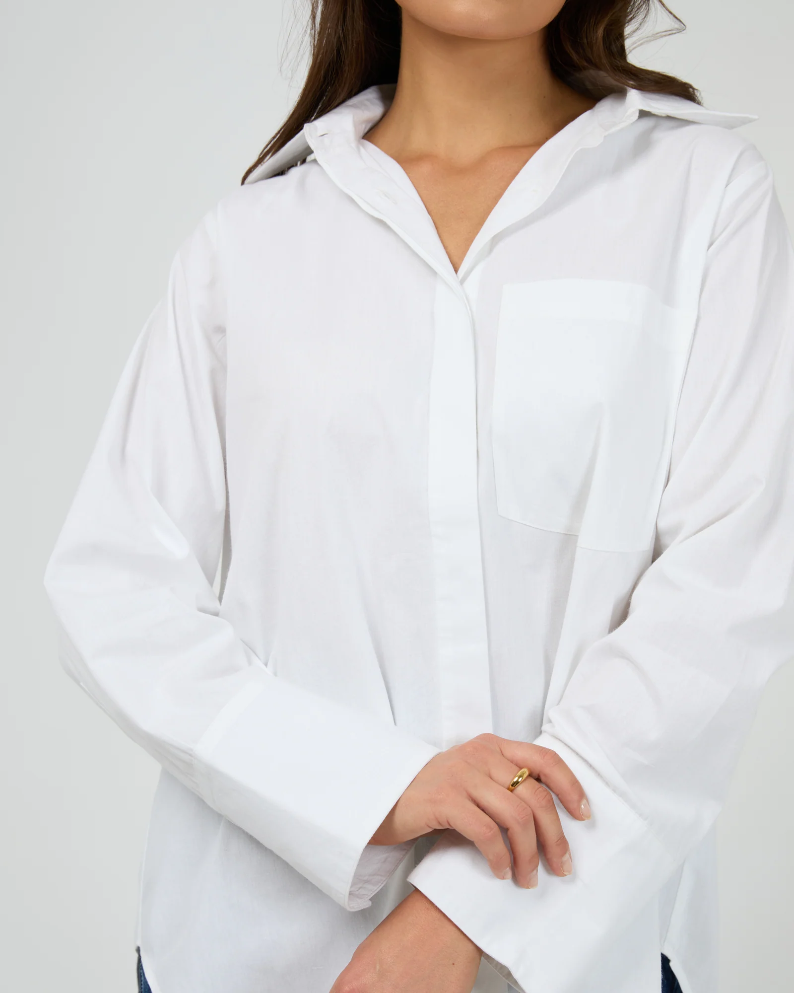 Silent Theory Staple Shirt White - Image 3